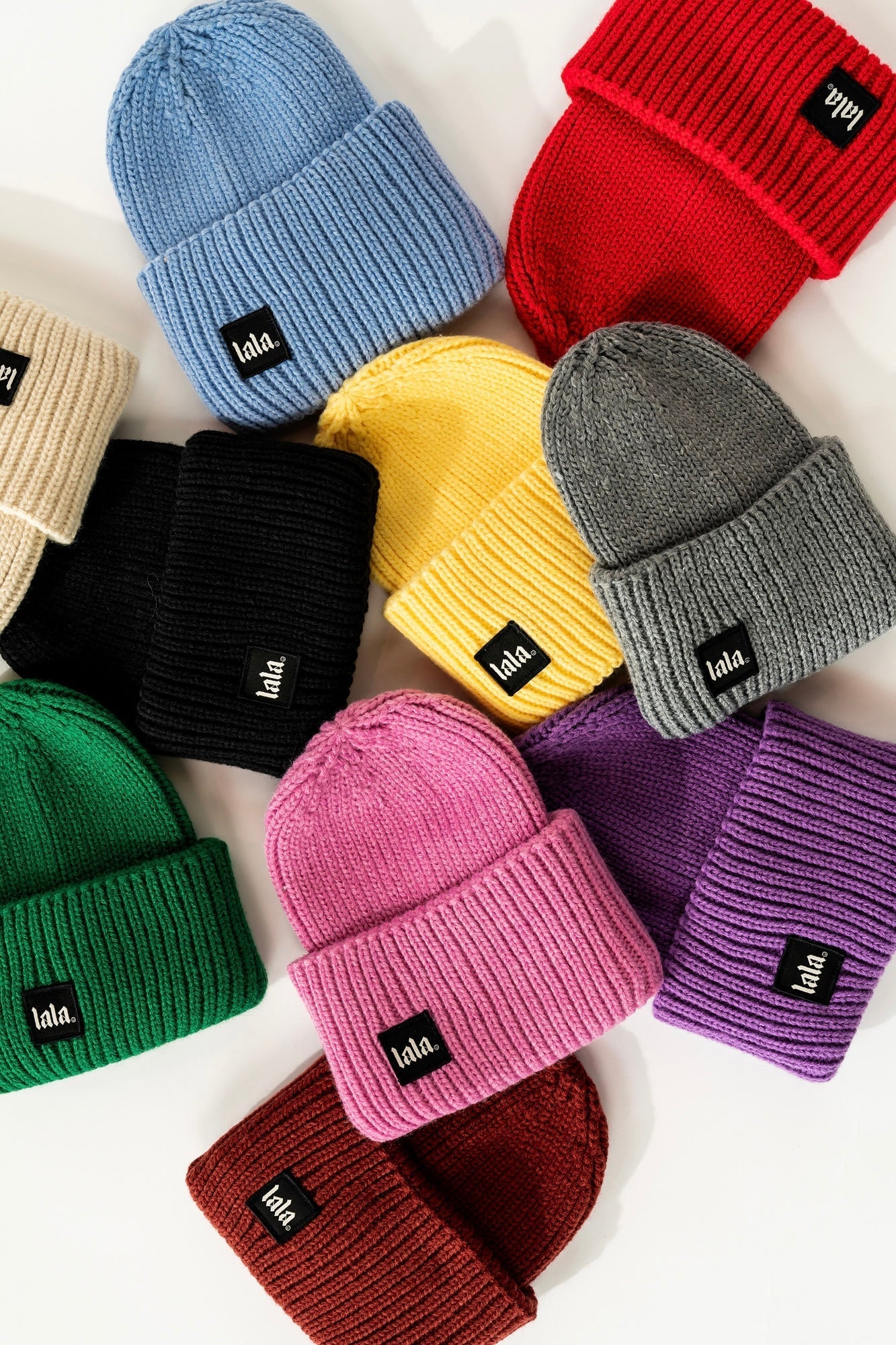 Grunge Chic Label Beanie in Periwinkle - Dressed in Lala