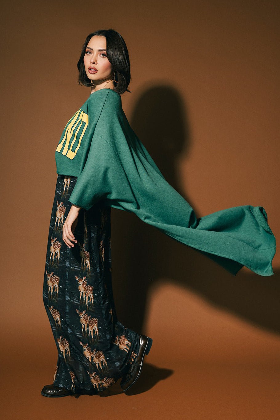 Grunge Glory Hi - Lo Lalaland Sweatshirt - Dressed in Lala