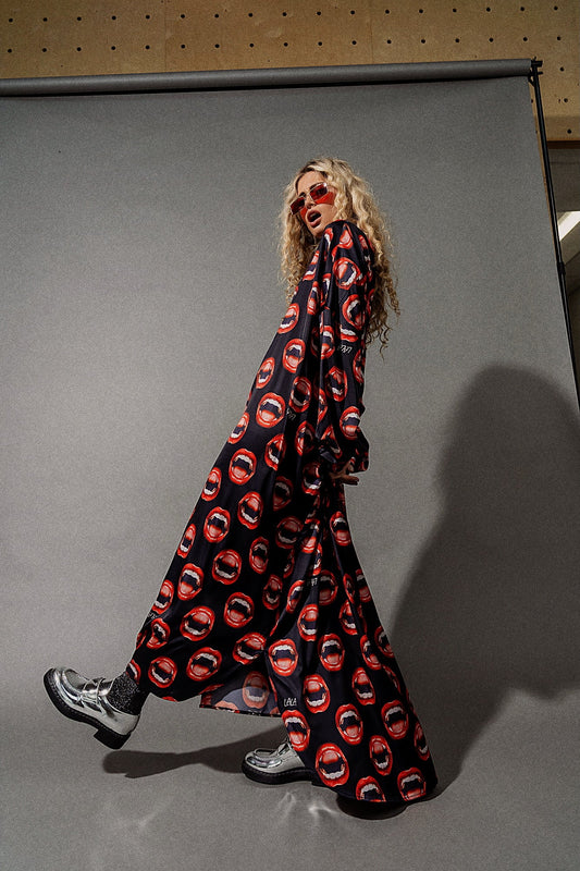 Headliner Satin Duster *PREORDER* - Dressed in Lala