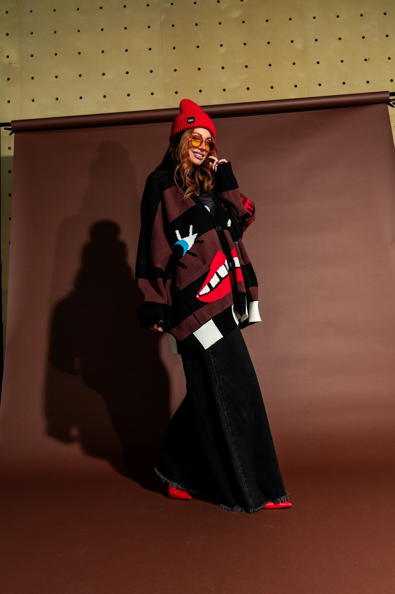 Here's To The Weirdos Oversized Cardigan - Dressed in Lala