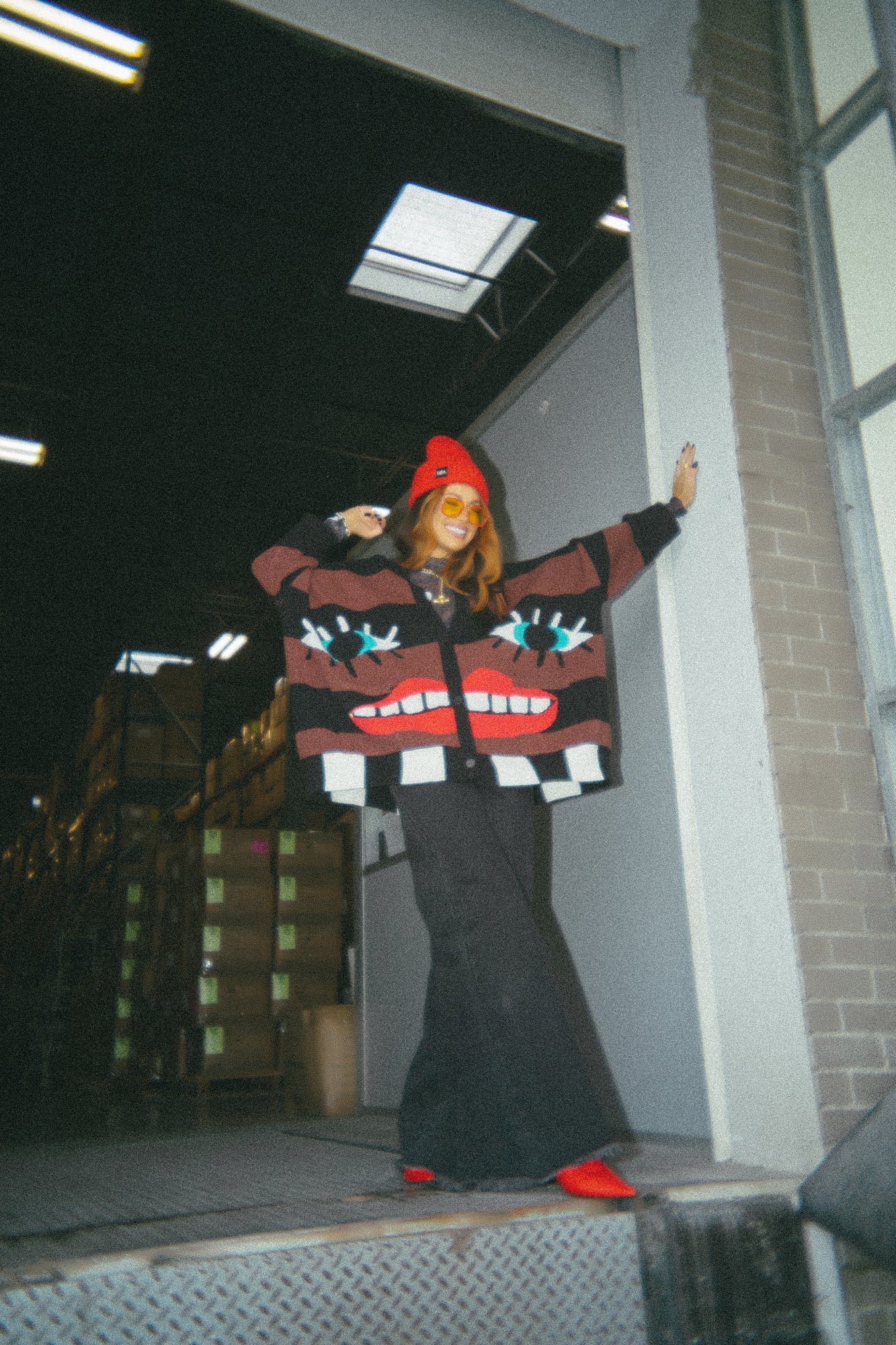Here's To The Weirdos Oversized Cardigan - Dressed in Lala