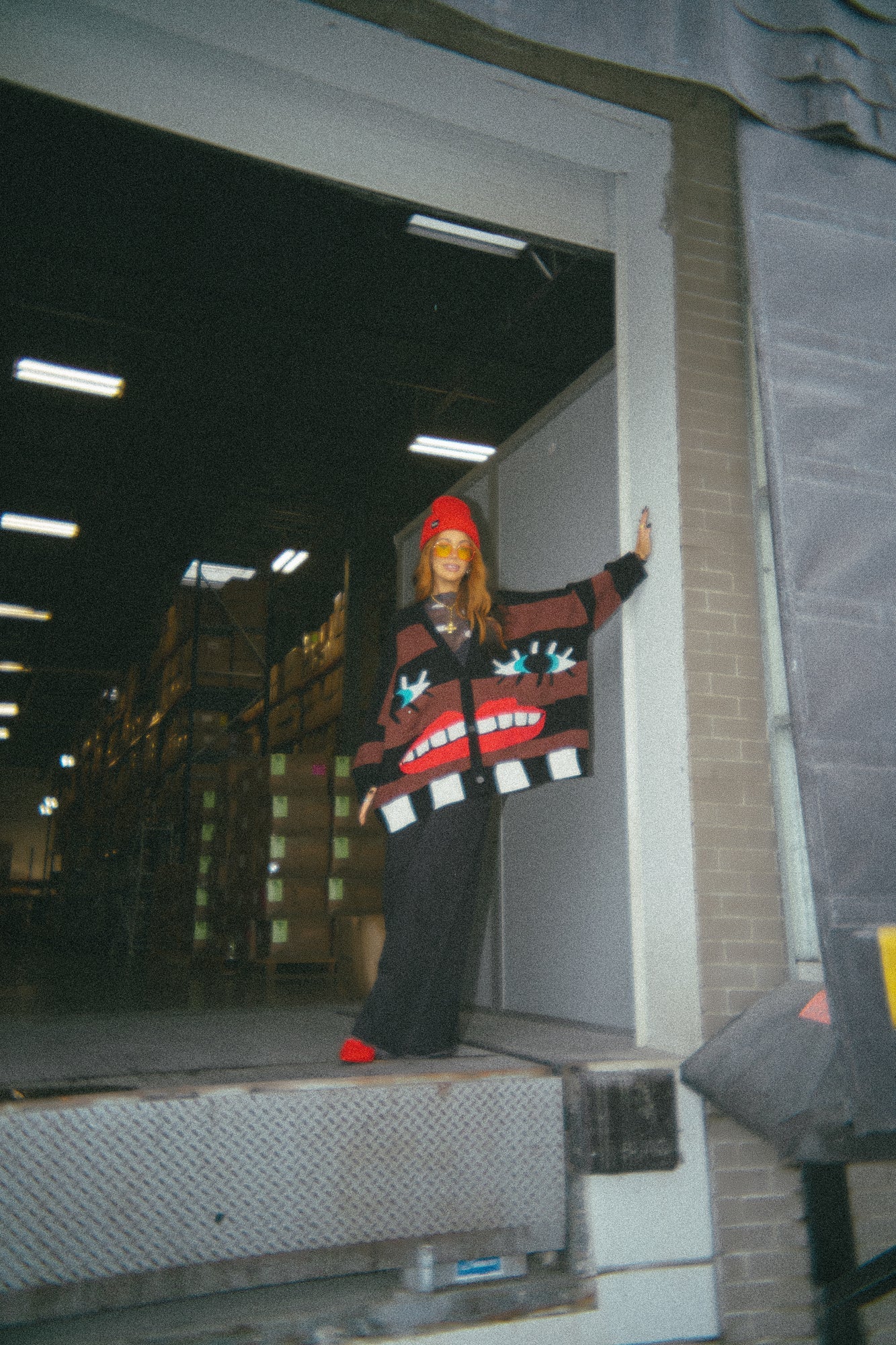Here's To The Weirdos Oversized Cardigan - Dressed in Lala