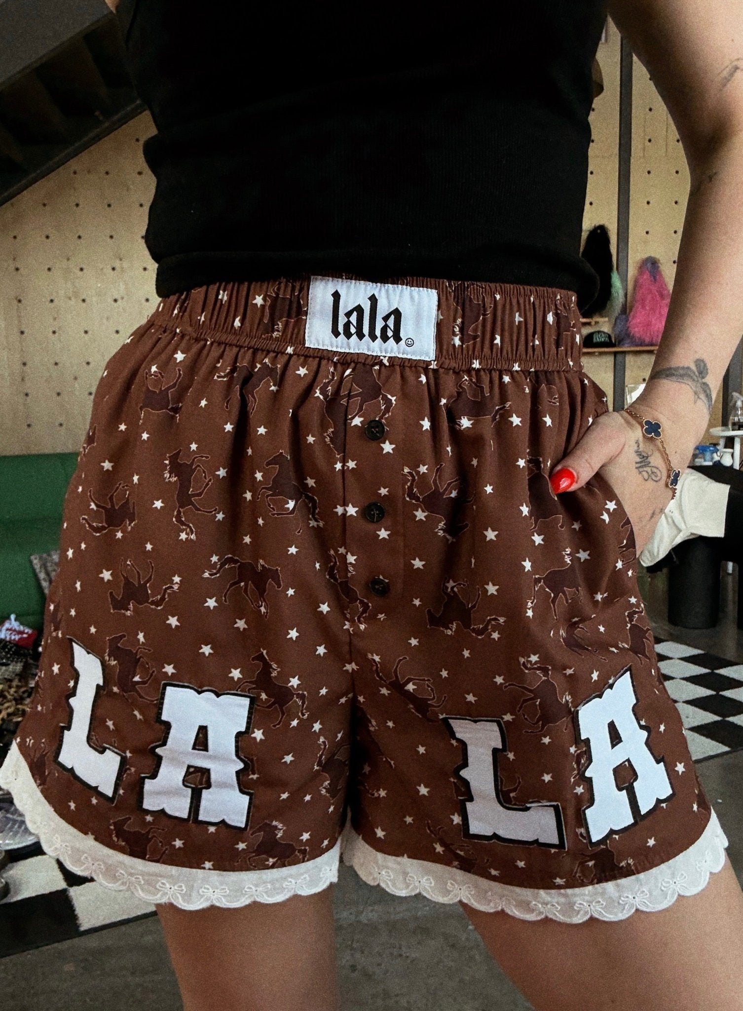 Hold Your Horses Boxer Shorts - Dressed in Lala