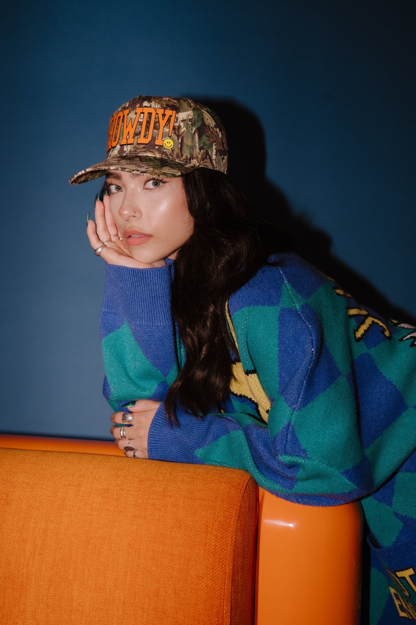 Howdy Camo Trucker Hat - Dressed in Lala