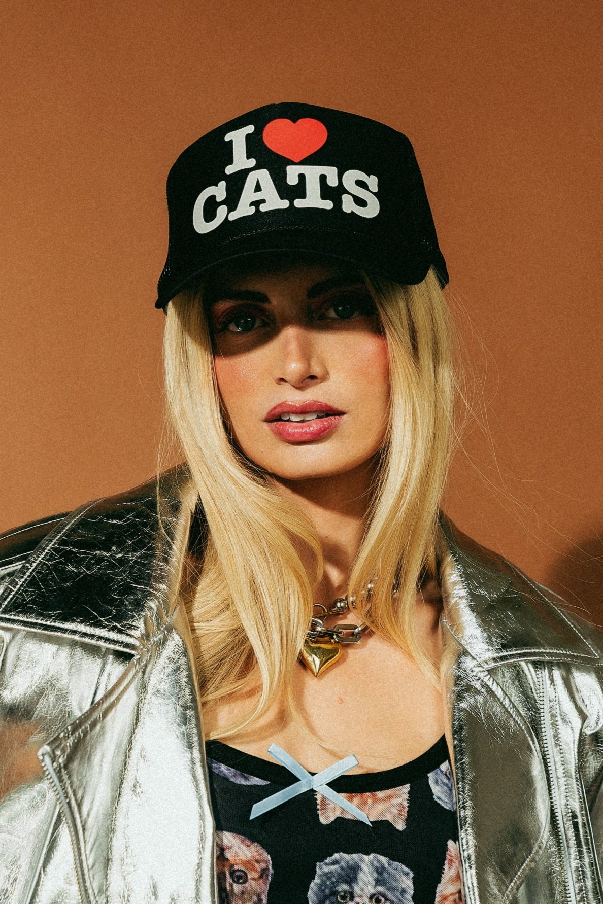 I Heart Cats Trucker Hat - Dressed in Lala