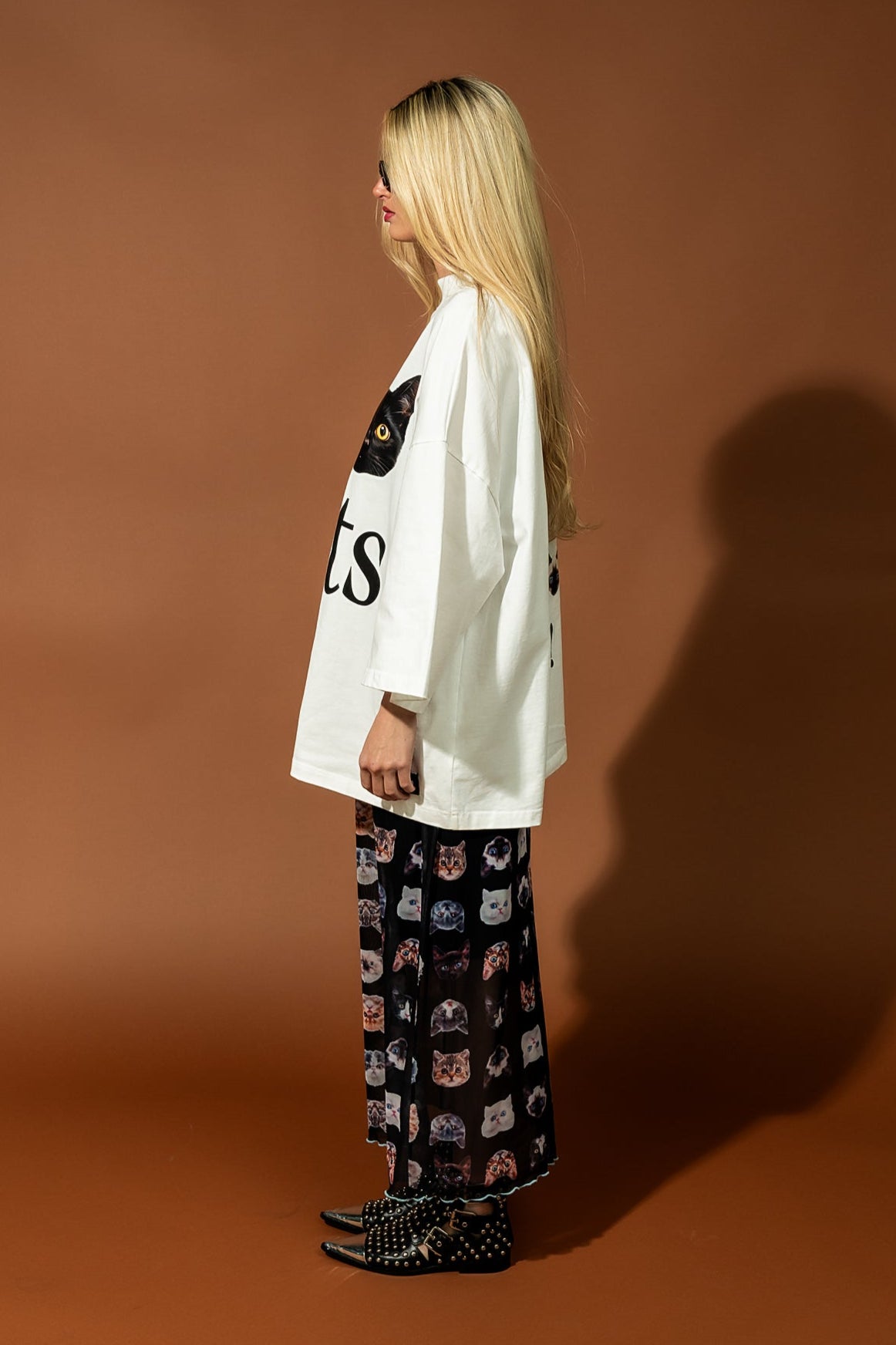 I Love Cats Heavyweight Cotton Dream Tee - Dressed in Lala