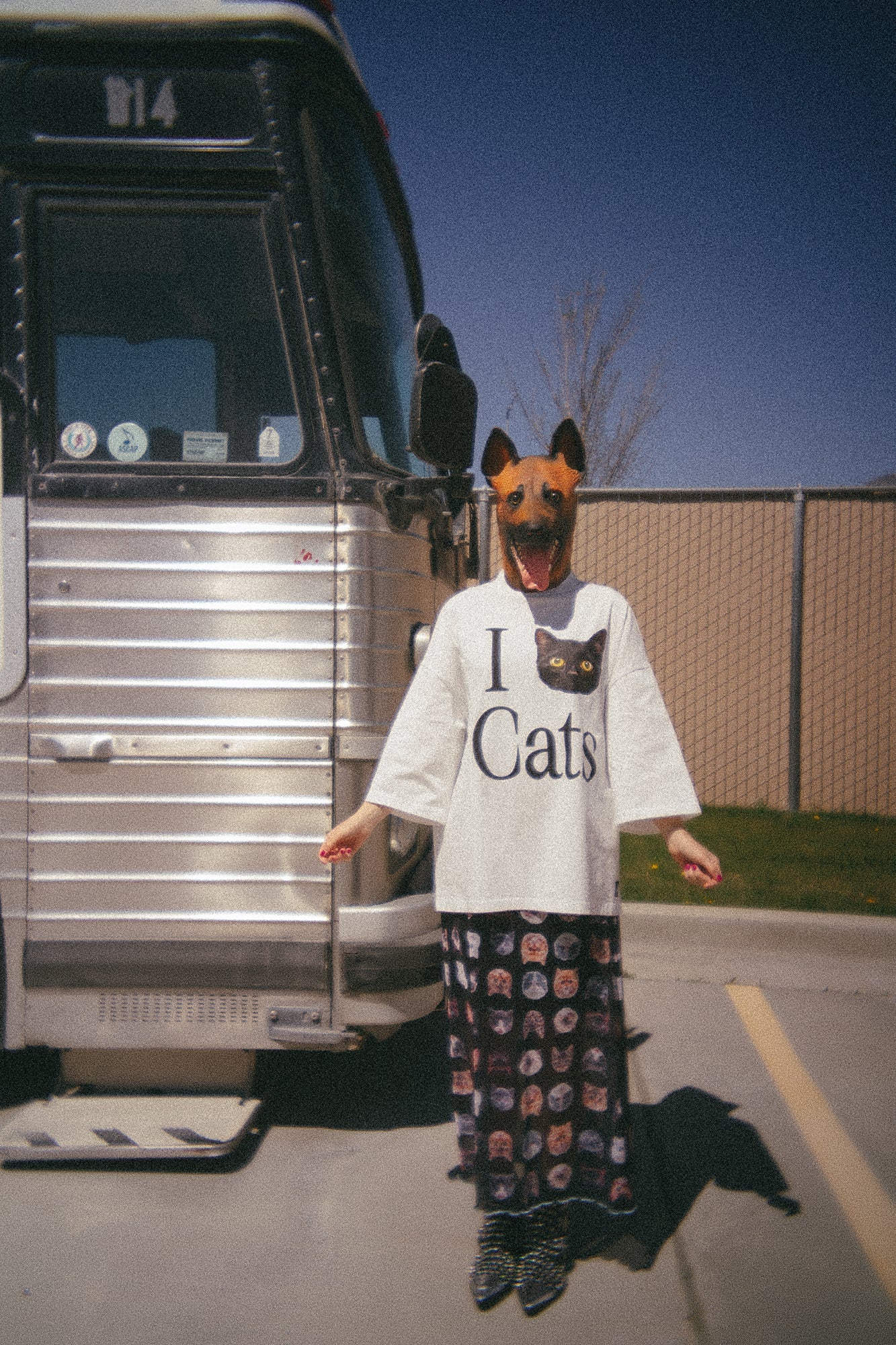 I Love Cats Heavyweight Cotton Dream Tee - Dressed in Lala