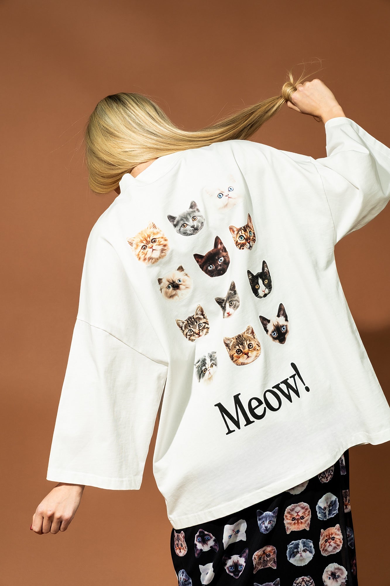 I Love Cats Heavyweight Cotton Dream Tee - Dressed in Lala