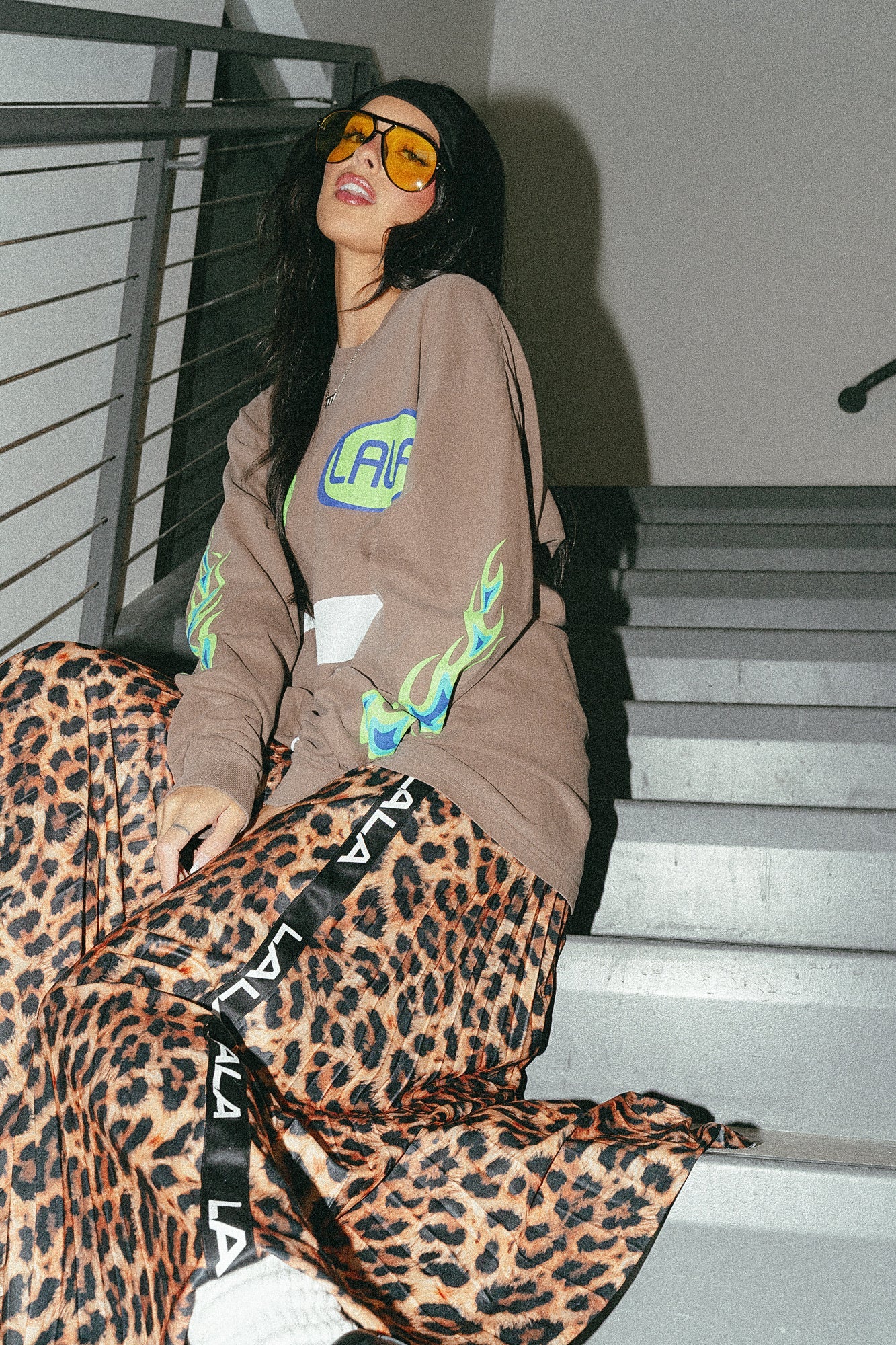 Karma's Got Your Back Oversized Long Sleeve Tee - Dressed in Lala