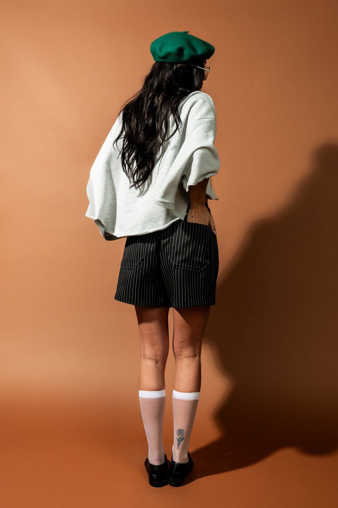 Lady Lala Luck Pinstripe Boxer Shorts - Dressed in Lala