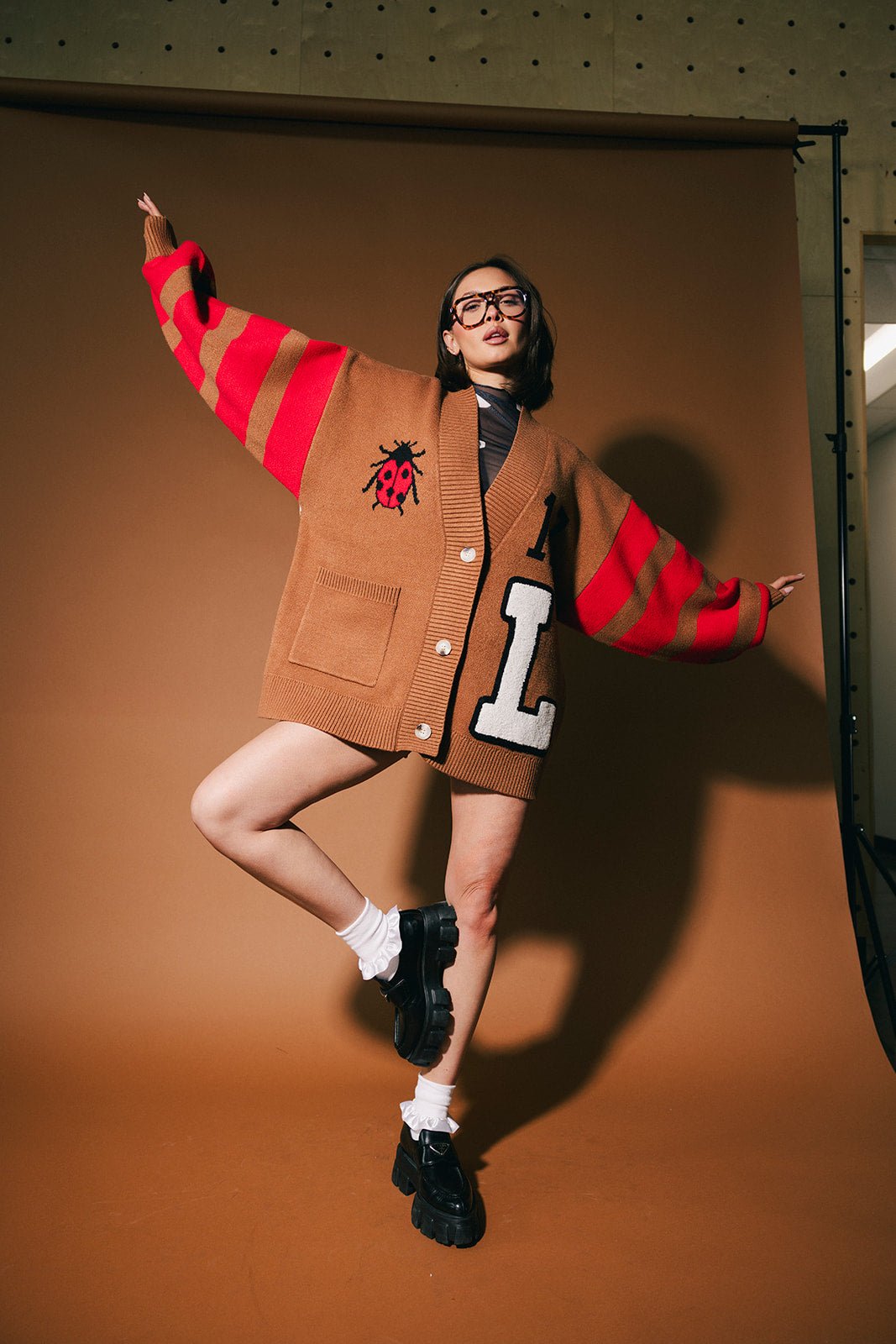 Lady Luck Varsity Cardigan - Dressed in Lala