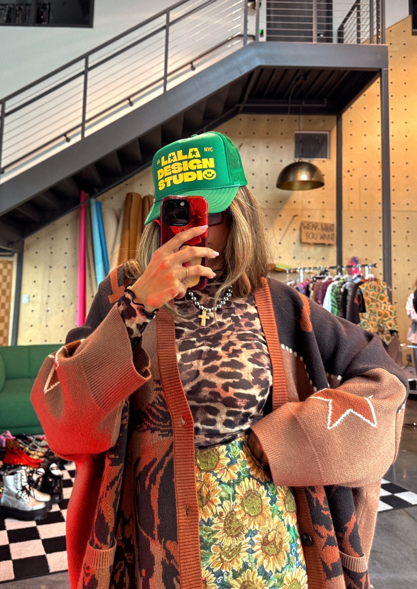 Lala Design Studio Trucker Hat - Dressed in Lala