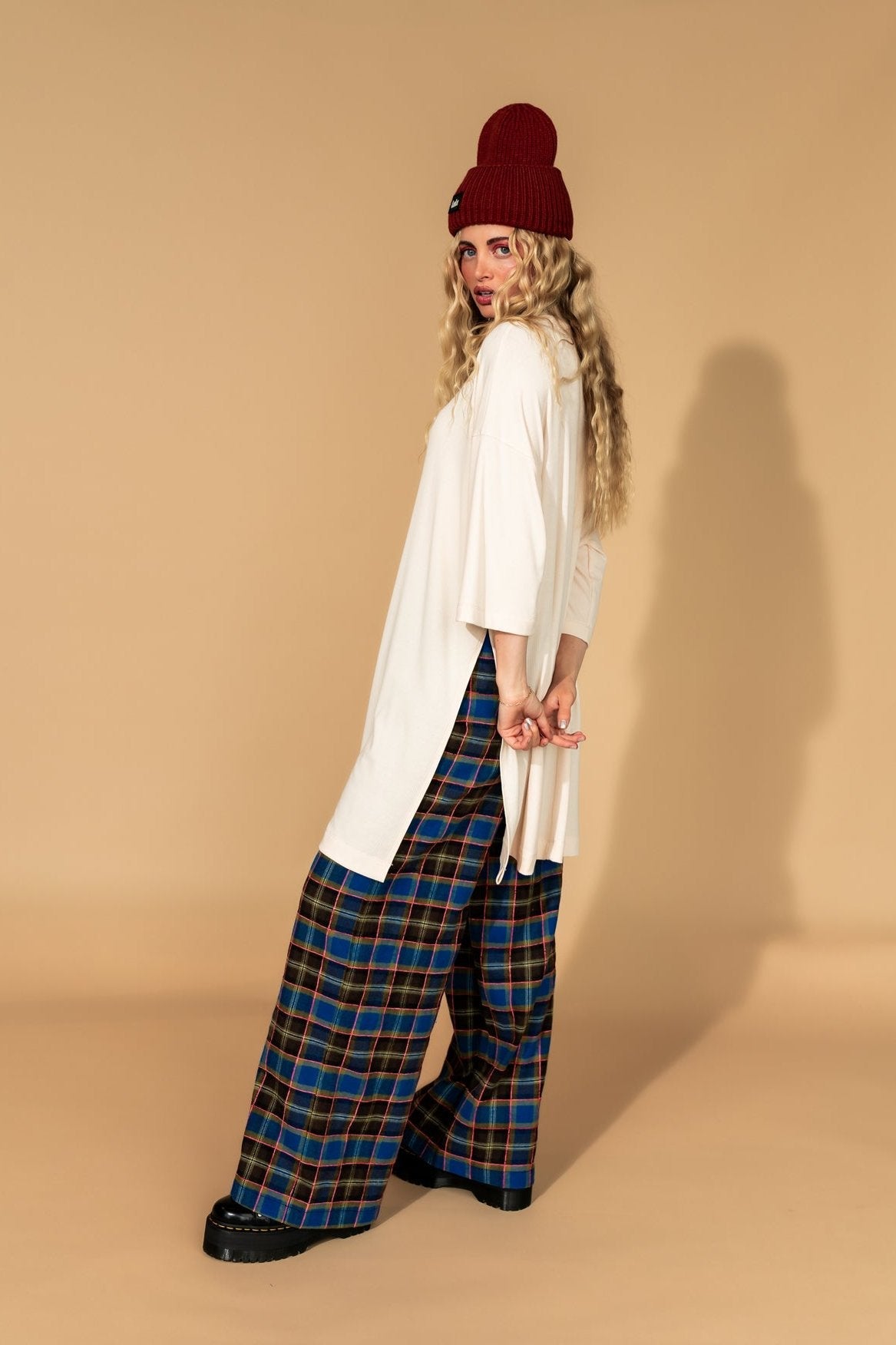 Lala Icon Mock Neck Top in Oatmilk - Dressed in Lala