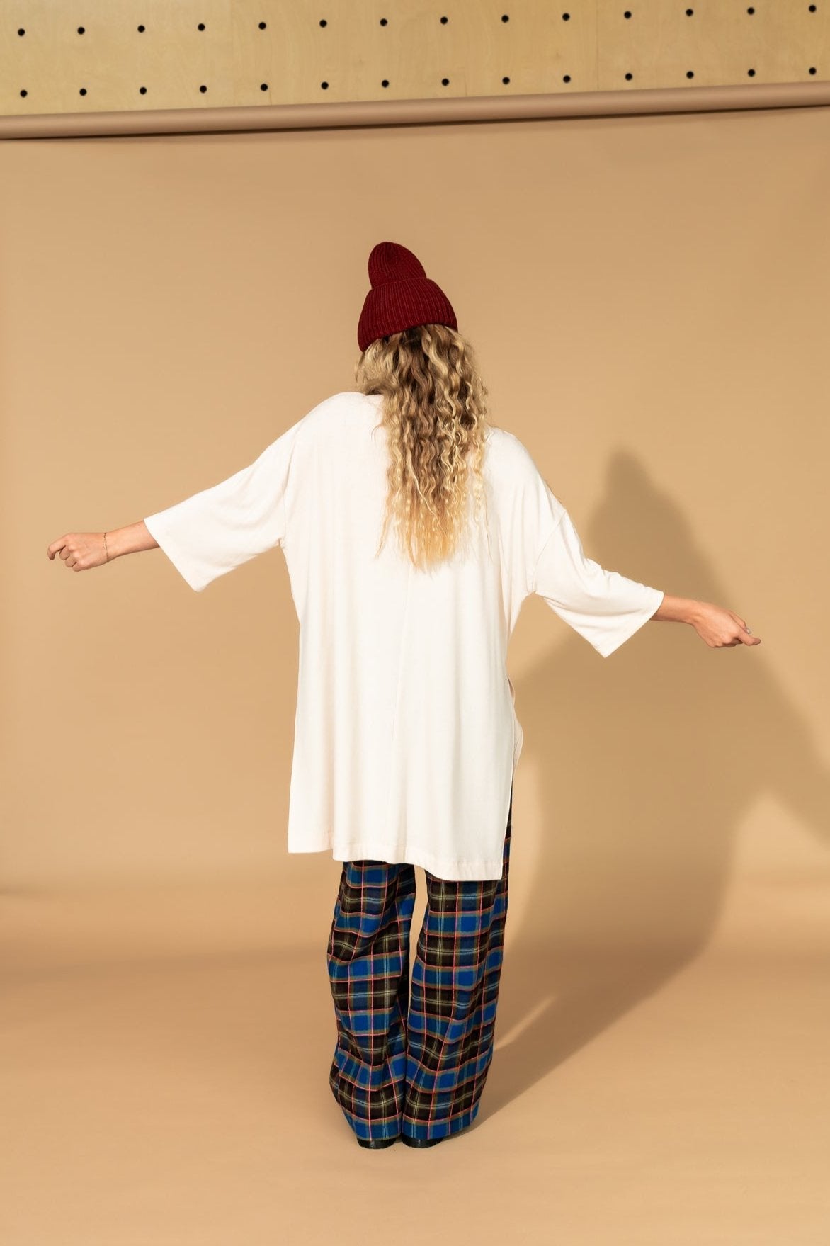 Lala Icon Mock Neck Top in Oatmilk - Dressed in Lala