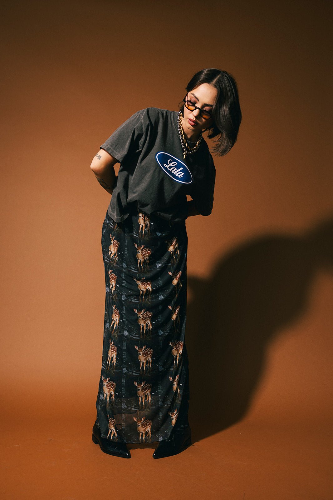 Lala Motors Boxy Tee - Dressed in Lala