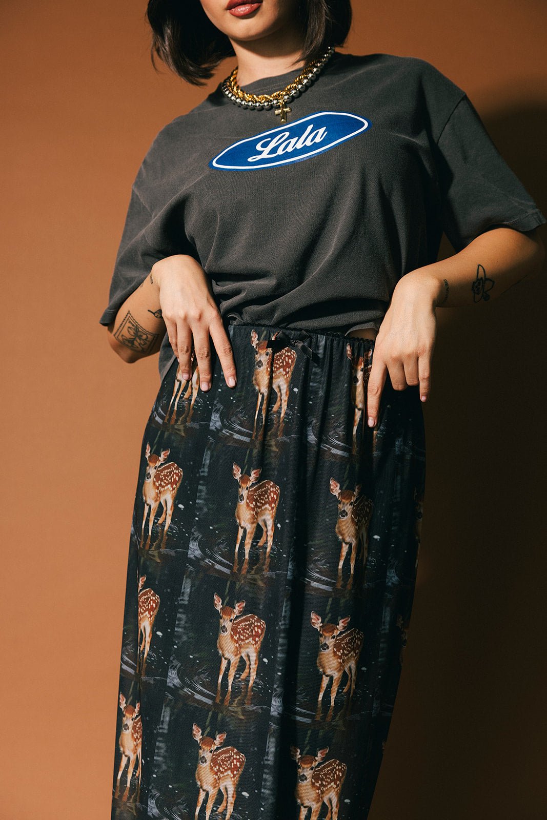 Lala Motors Boxy Tee - Dressed in Lala