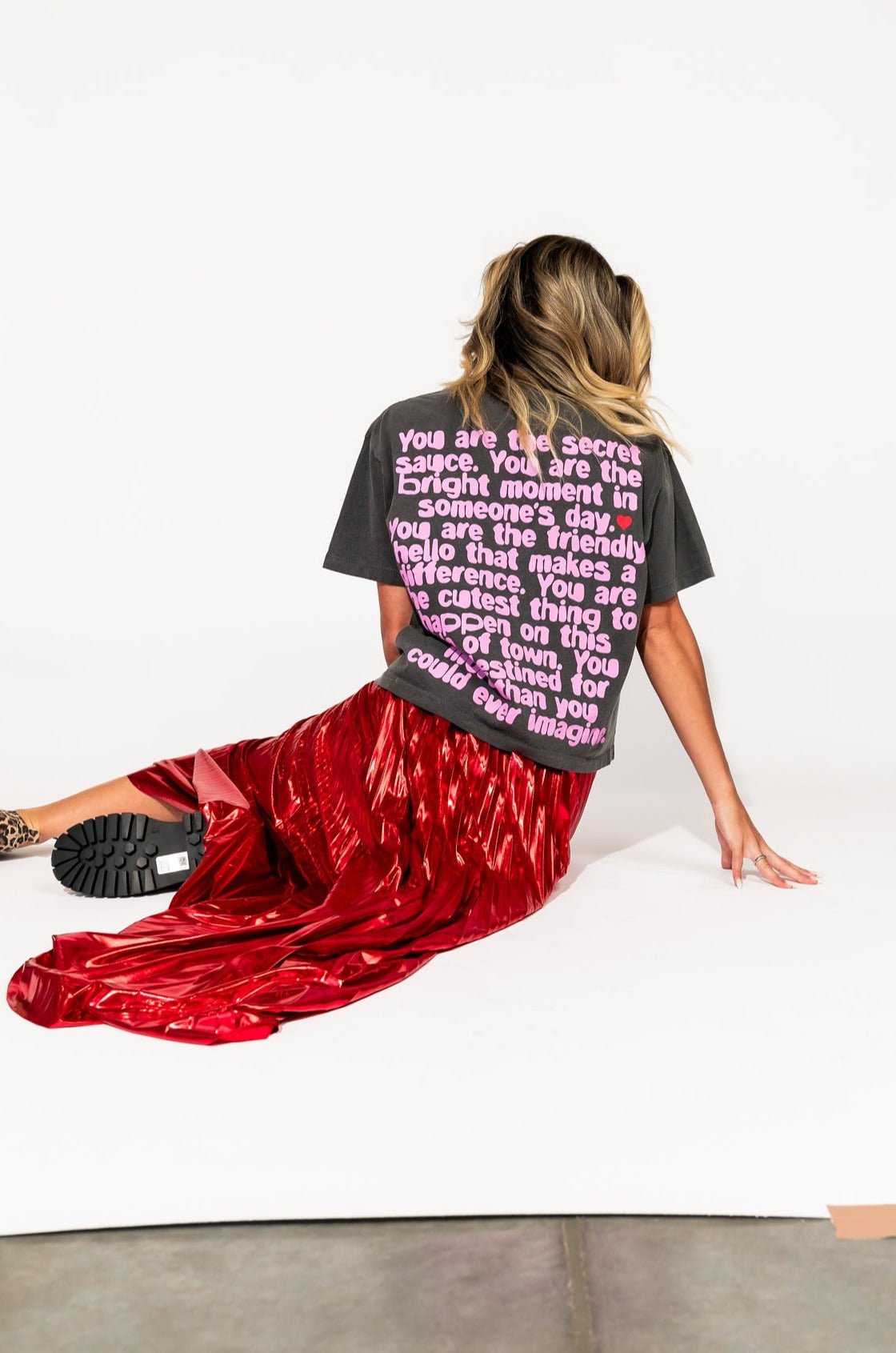LALA ORIGINAL: Being Yourself Is Cool Tee - Dressed in Lala