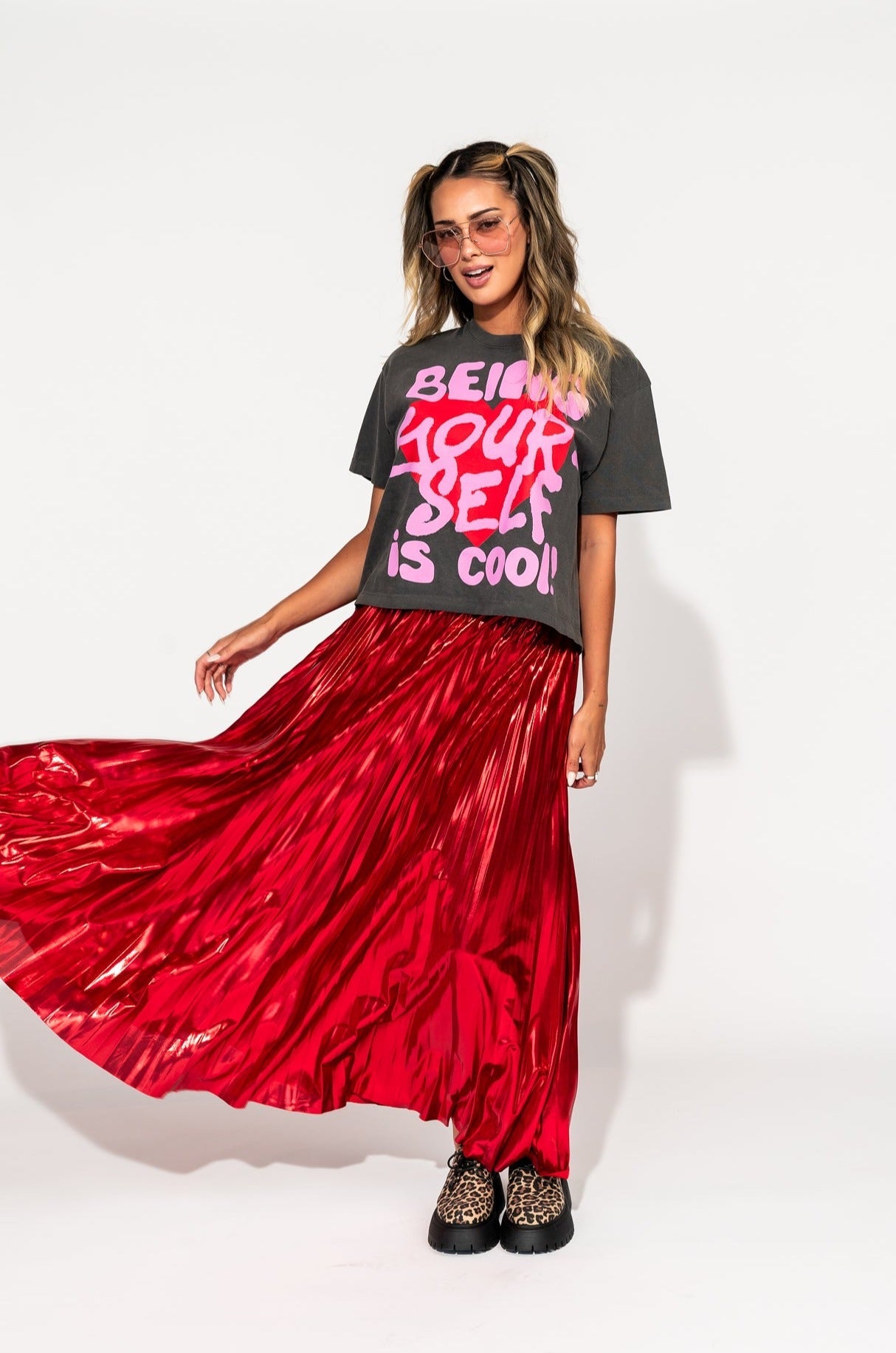 LALA ORIGINAL: Being Yourself Is Cool Tee - Dressed in Lala