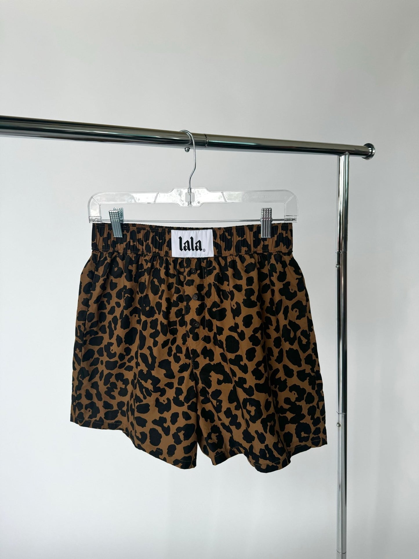 LALA ORIGINAL: Good Fortune Boxer Shorts in Leopard Lover **PREORDER** - Dressed in Lala