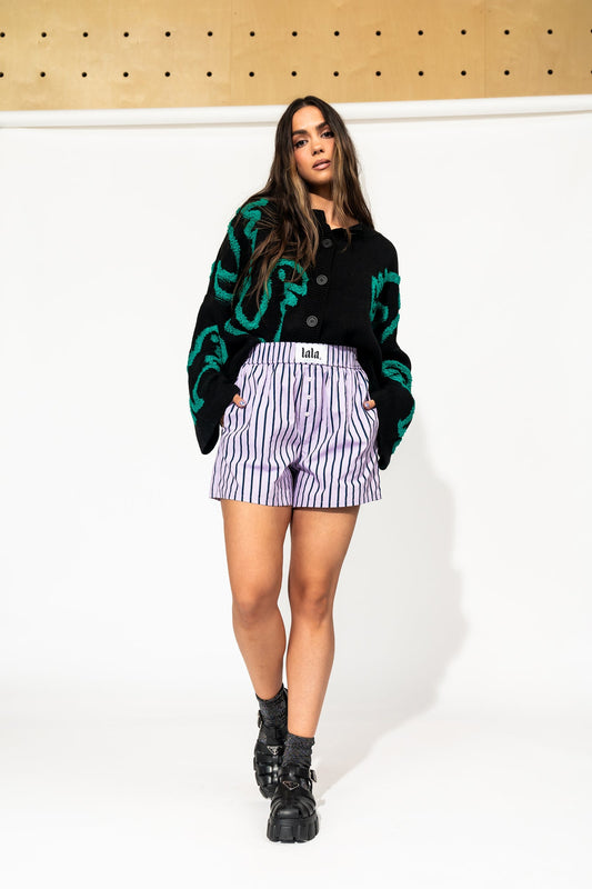 LALA ORIGINAL: Good Fortune Boxer Shorts in Magical Creature - Dressed in Lala