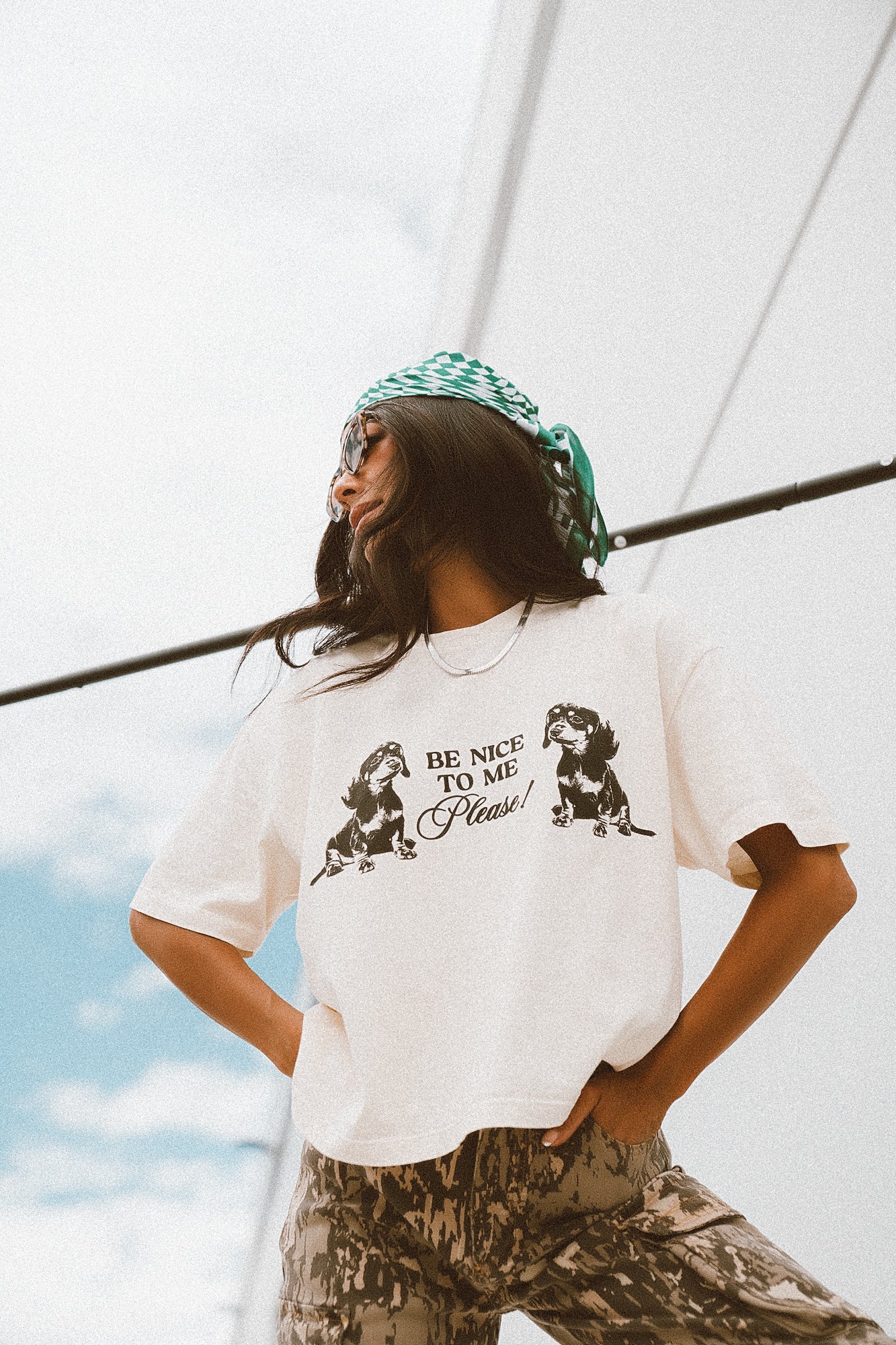 LALA ORIGINAL: Highly Sensitive Person Weenie Dog Tee - Dressed in Lala