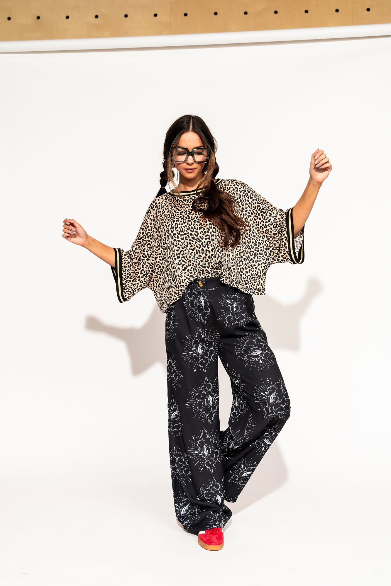 LALA ORIGINAL: Never Taking These Off Trousers in Past Present Future - Dressed in Lala