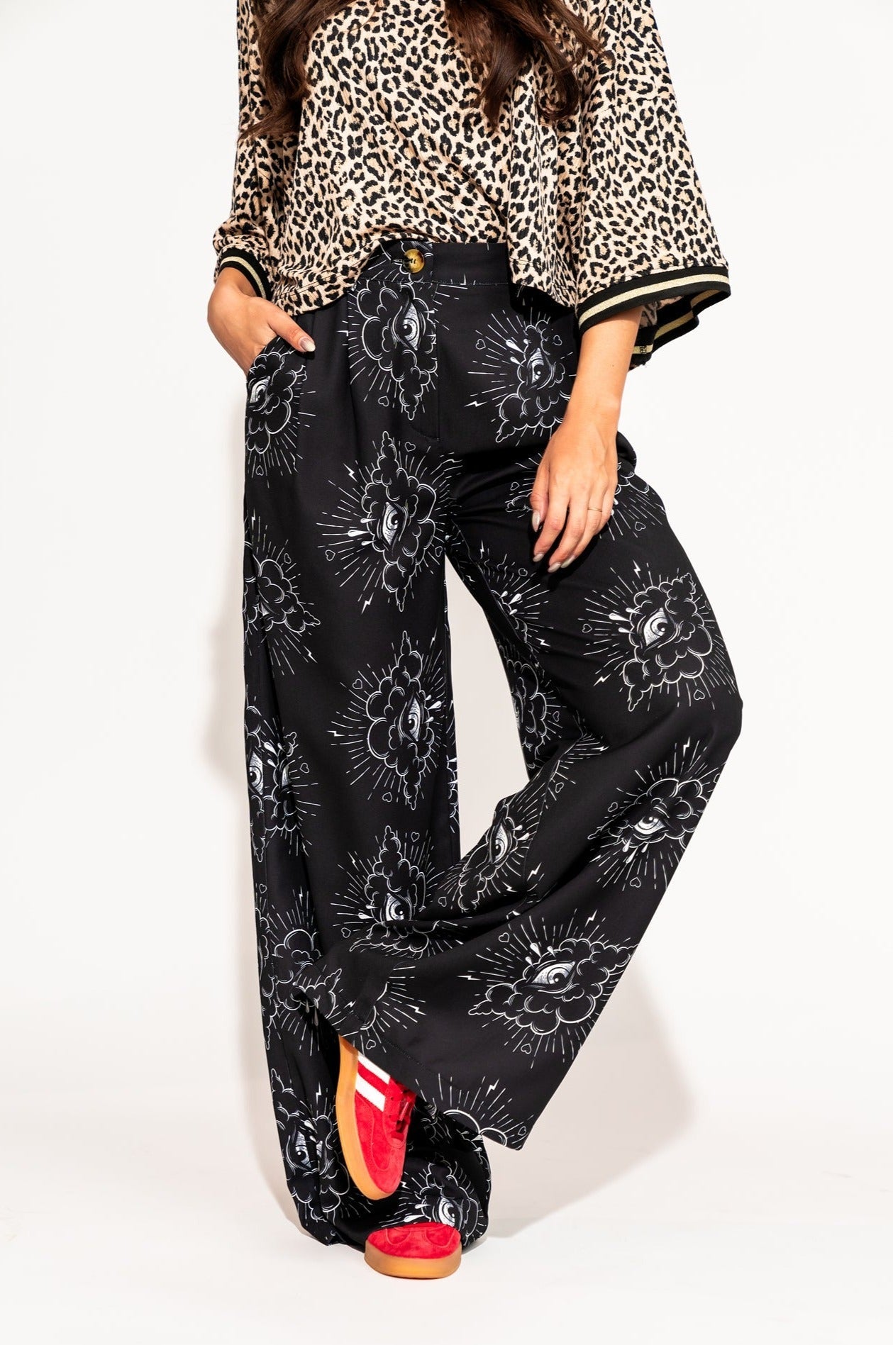 LALA ORIGINAL: Never Taking These Off Trousers in Past Present Future - Dressed in Lala
