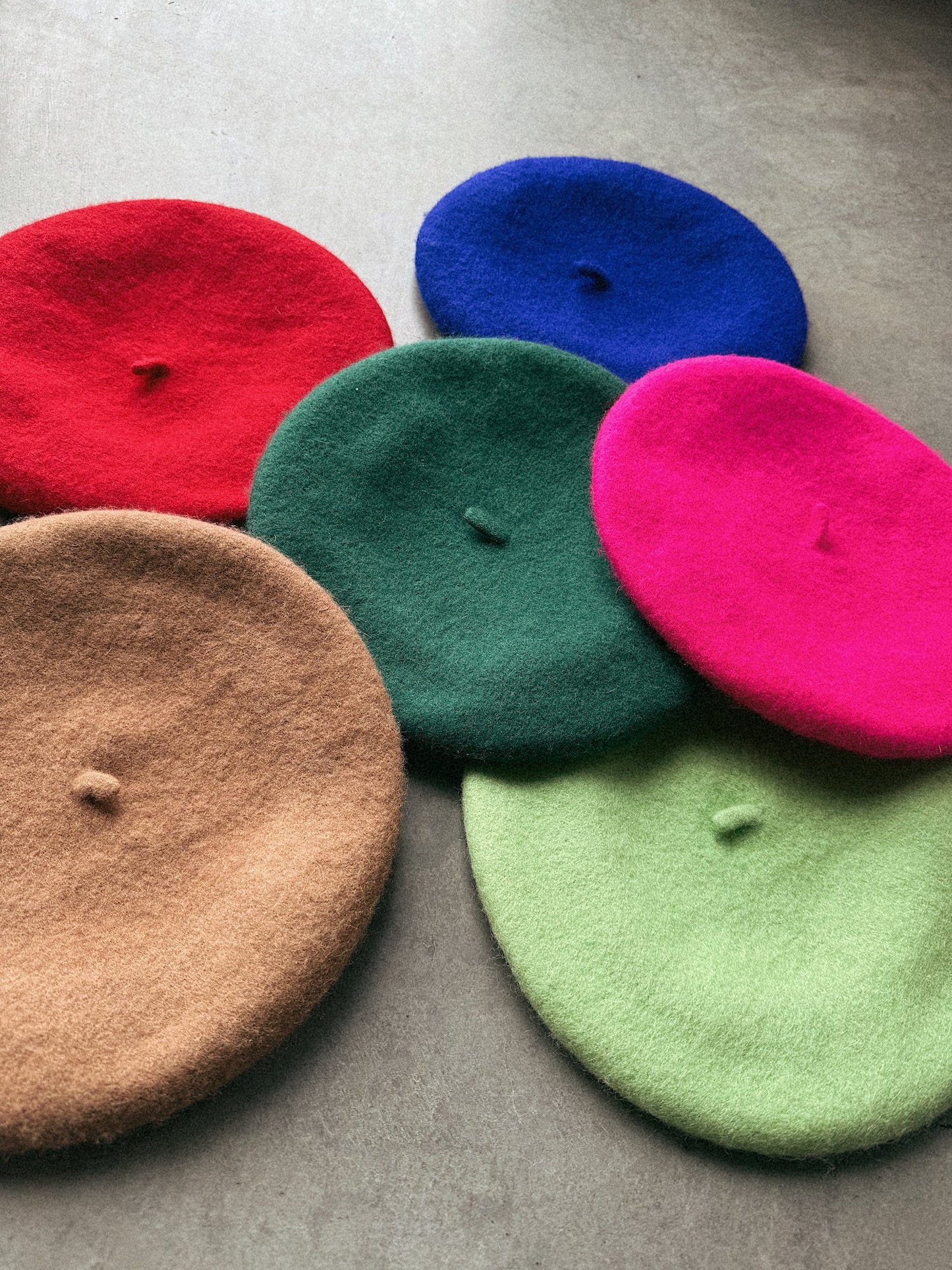 London Love Affair Wool Beret *Multiple Colors* - Dressed in Lala