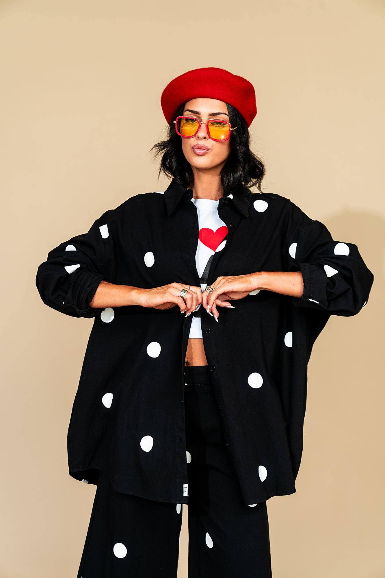 London Love Affair Wool Beret *Multiple Colors* - Dressed in Lala