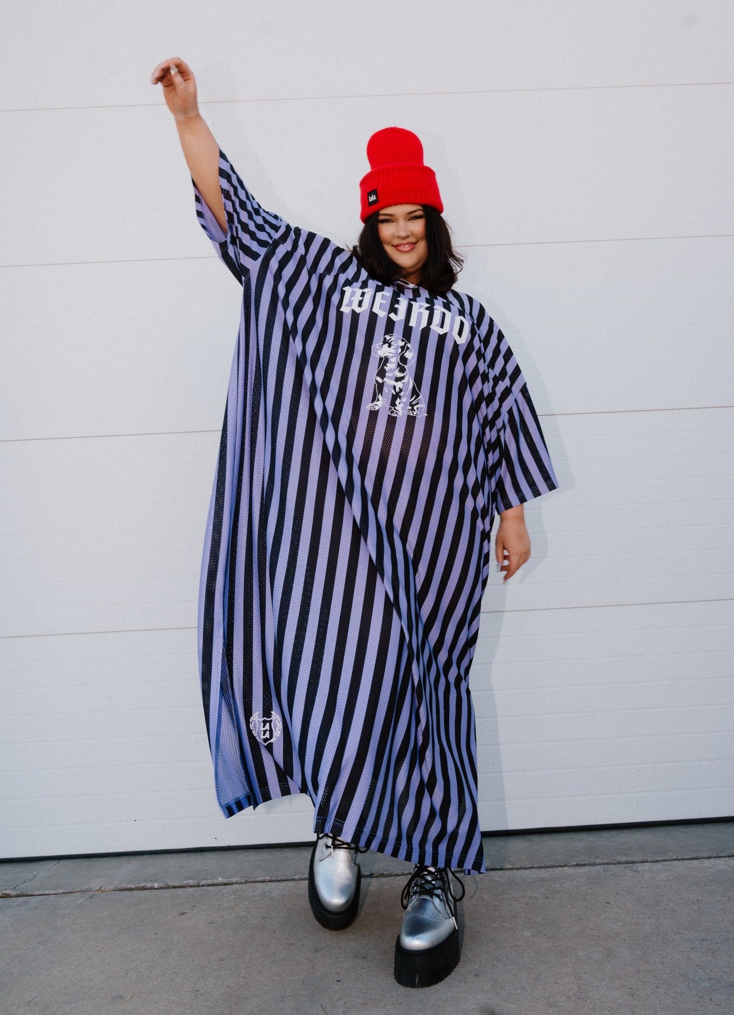 Long Live Weirdos Jersey Dress - Dressed in Lala