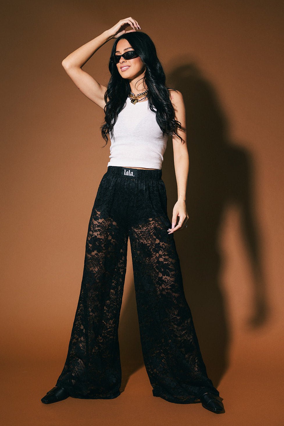 Love Hangover Wide Leg Lace Pants - Dressed in Lala