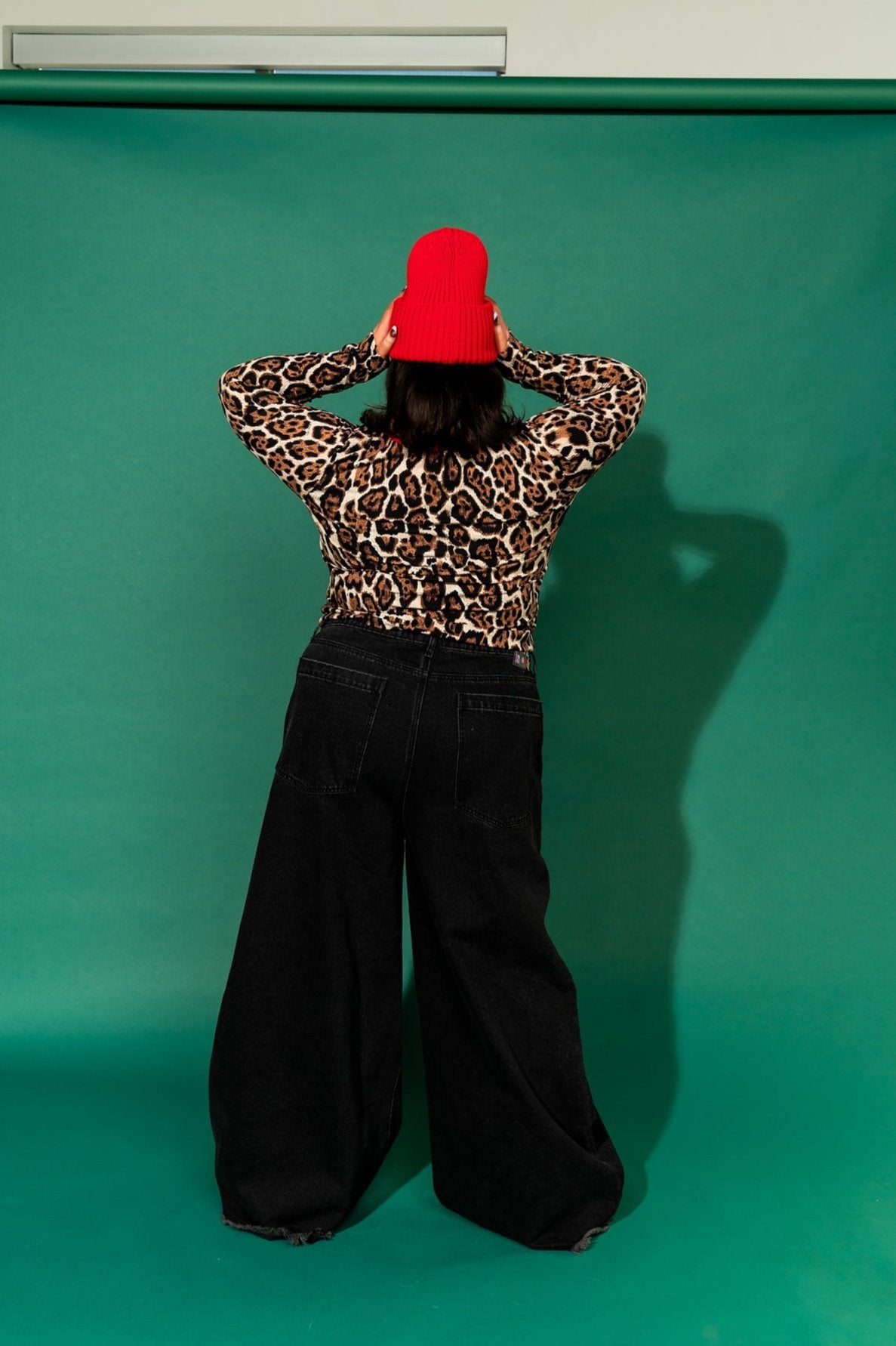 Mama Muse Square Neck Top in Leopard - Dressed in Lala