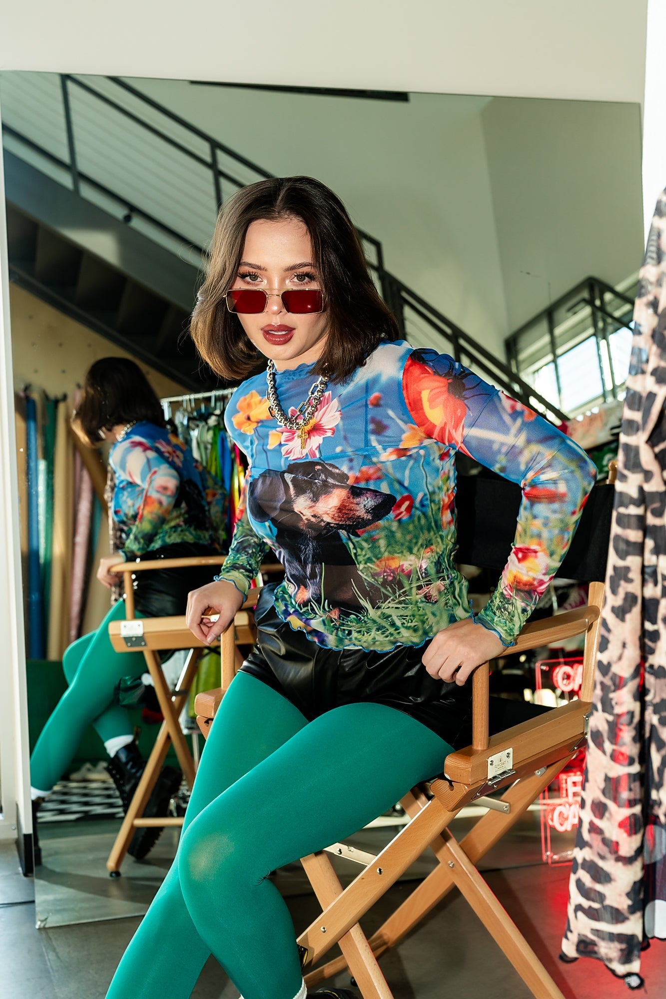 Mesh Top in Walter The Wiener Dog - Dressed in Lala