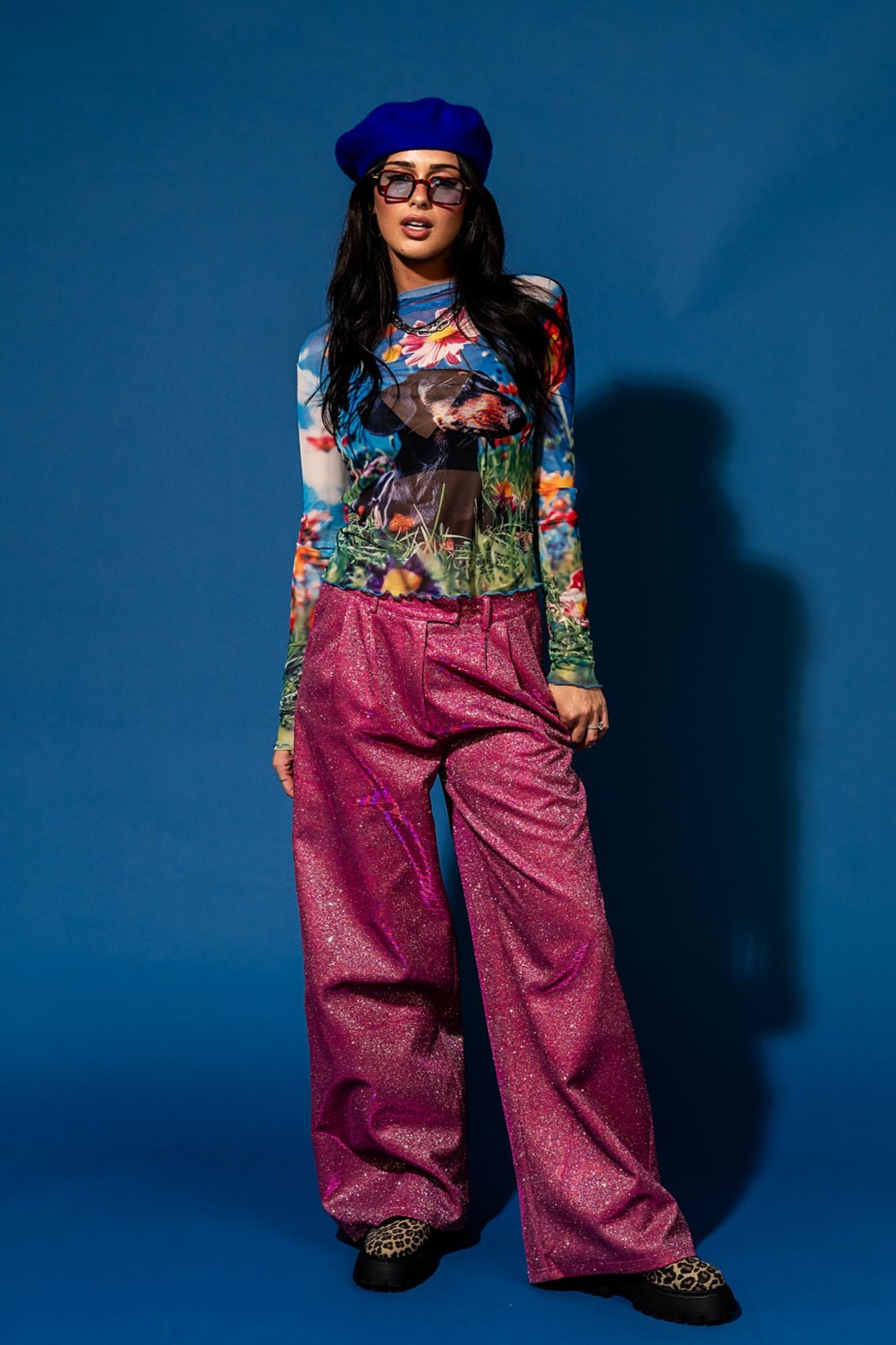 Mesh Top in Walter The Wiener Dog - Dressed in Lala
