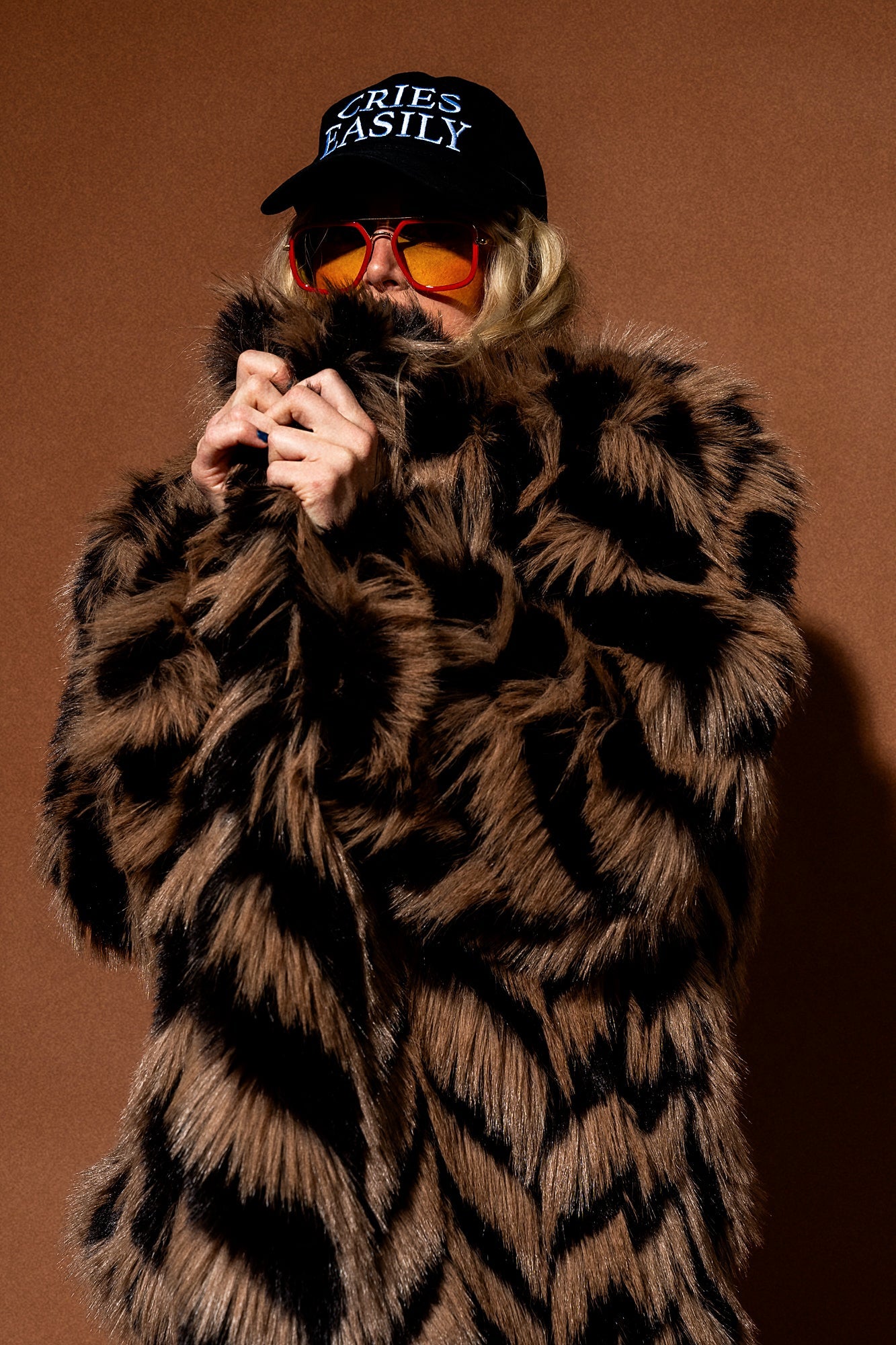 Mob Muse Oversized Faux Fur Coat - Dressed in Lala