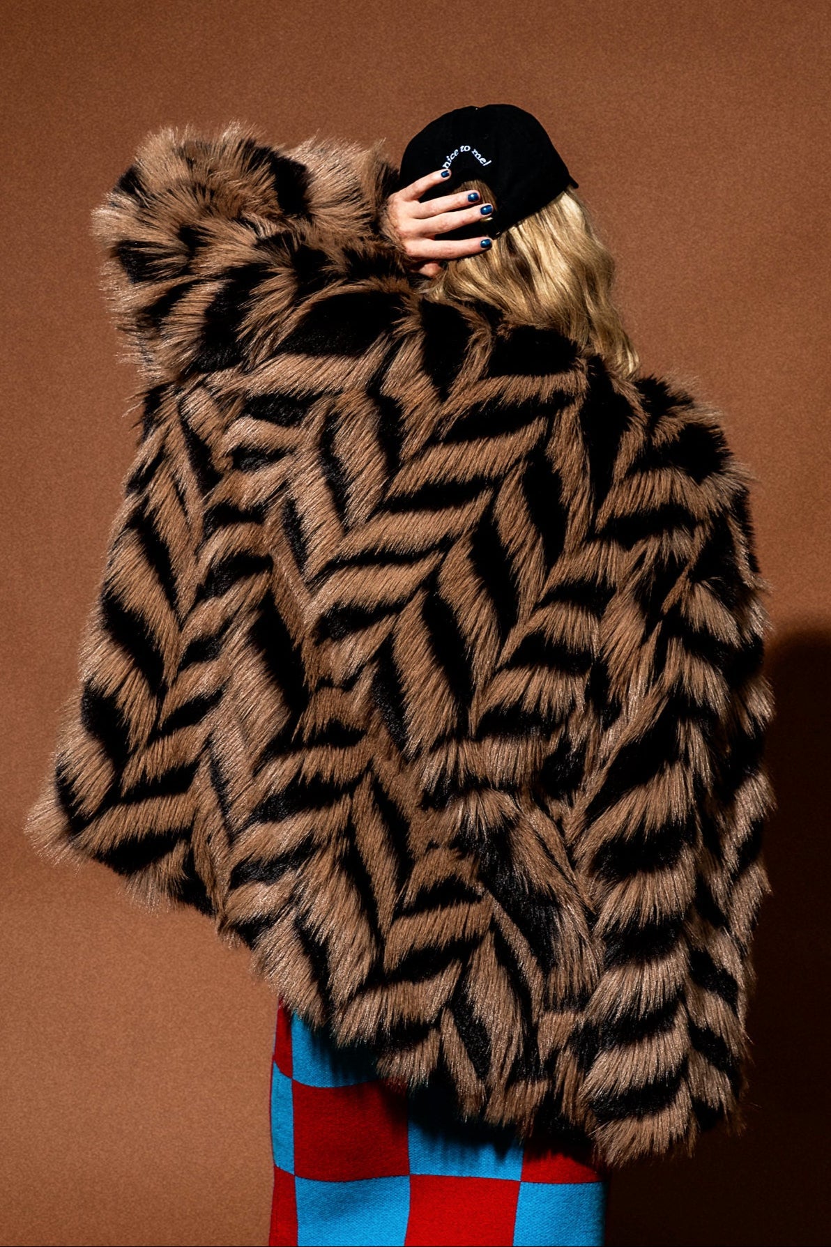 Mob Muse Oversized Faux Fur Coat - Dressed in Lala