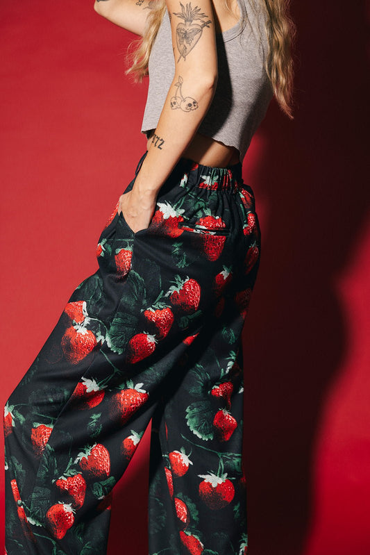 Never Taking These Off Trousers in Berry Bad - Dressed in Lala
