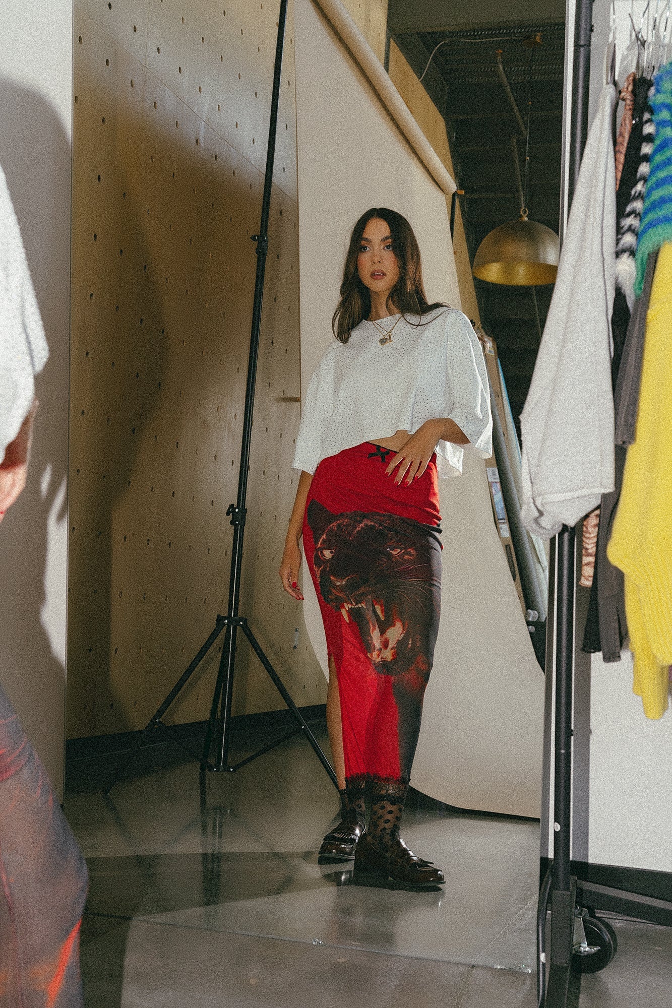 Not Your Emotional Support Panther Mesh Skirt - Dressed in Lala