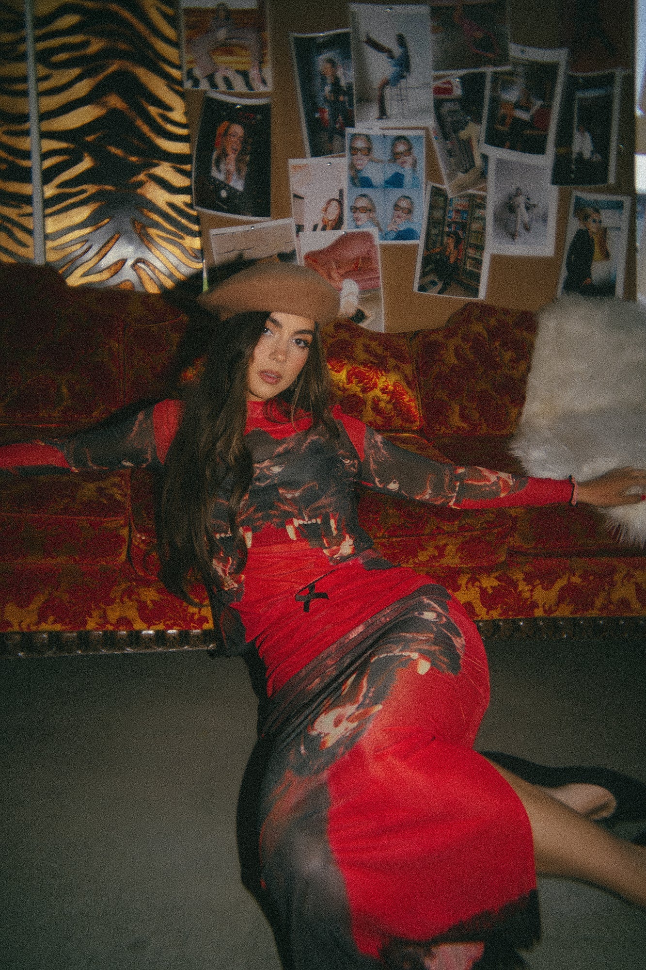 Not Your Emotional Support Panther Mesh Top - Dressed in Lala