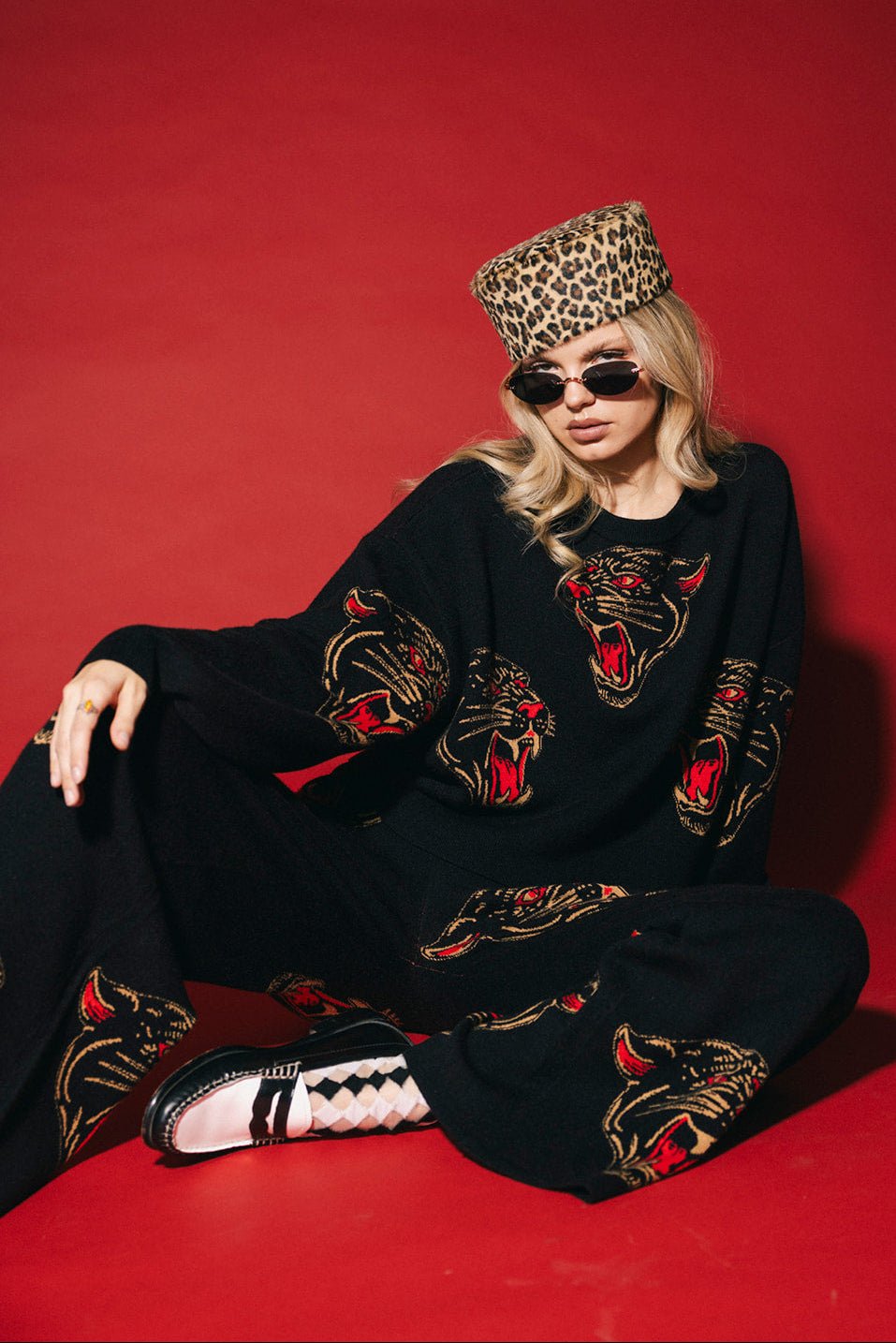 Panther Parade Knit Matching Set – Dressed in Lala