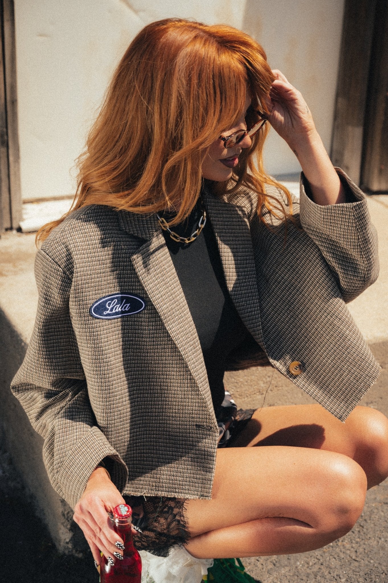 Prep School Drop Out Cropped Blazer - Dressed in Lala