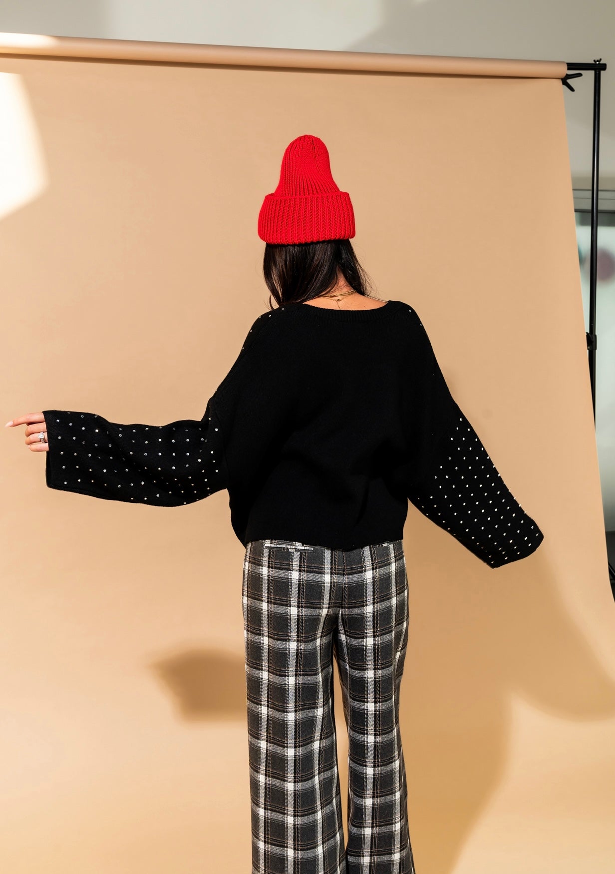 Rhinestone Cowgirl Cropped Cardigan - Dressed in Lala