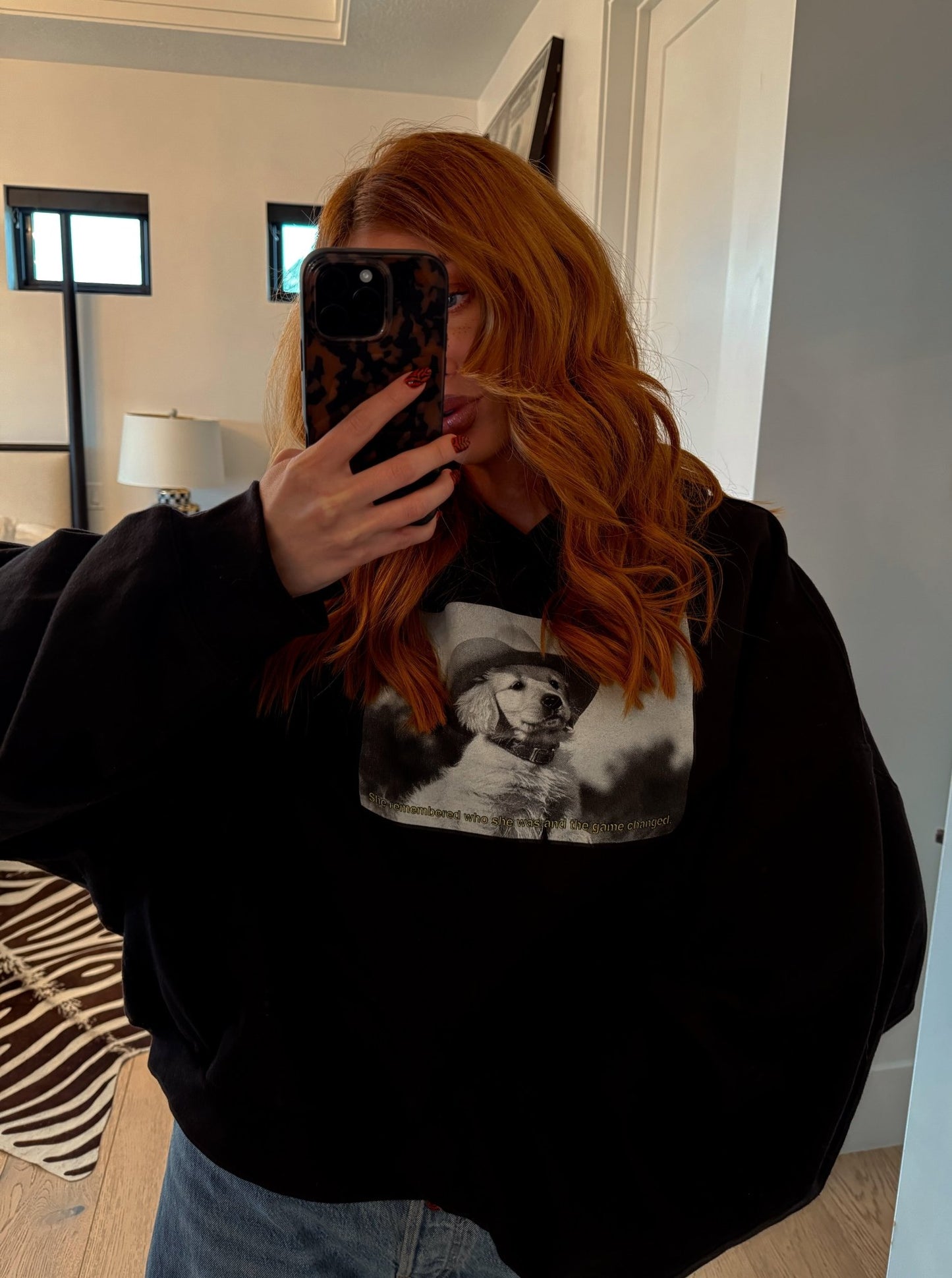 She Remembered Who She Was Cropped Hoodie - Dressed in Lala