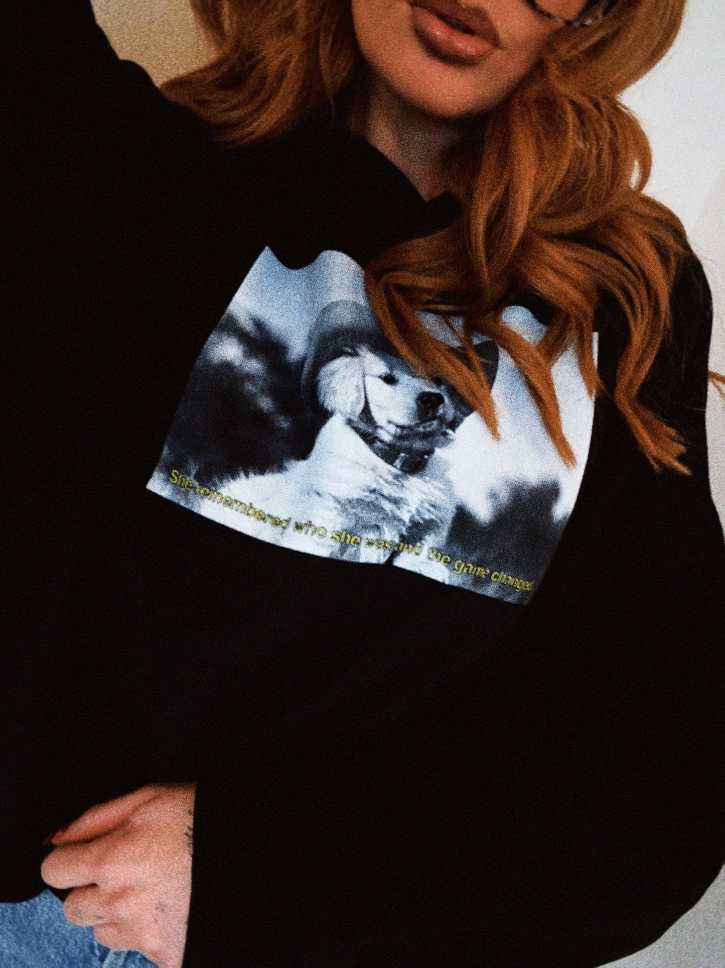 She Remembered Who She Was Cropped Hoodie - Dressed in Lala