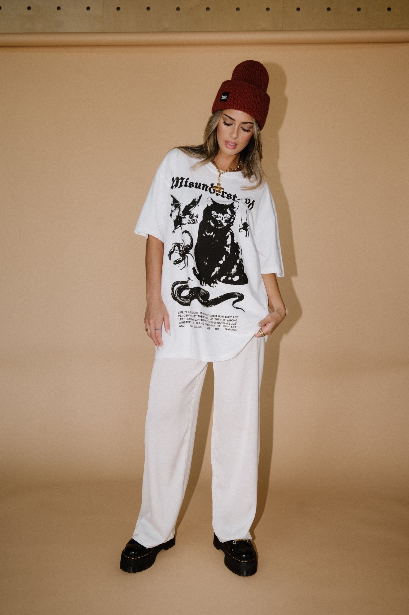 Simply Misunderstood Oversized Tee - Dressed in Lala