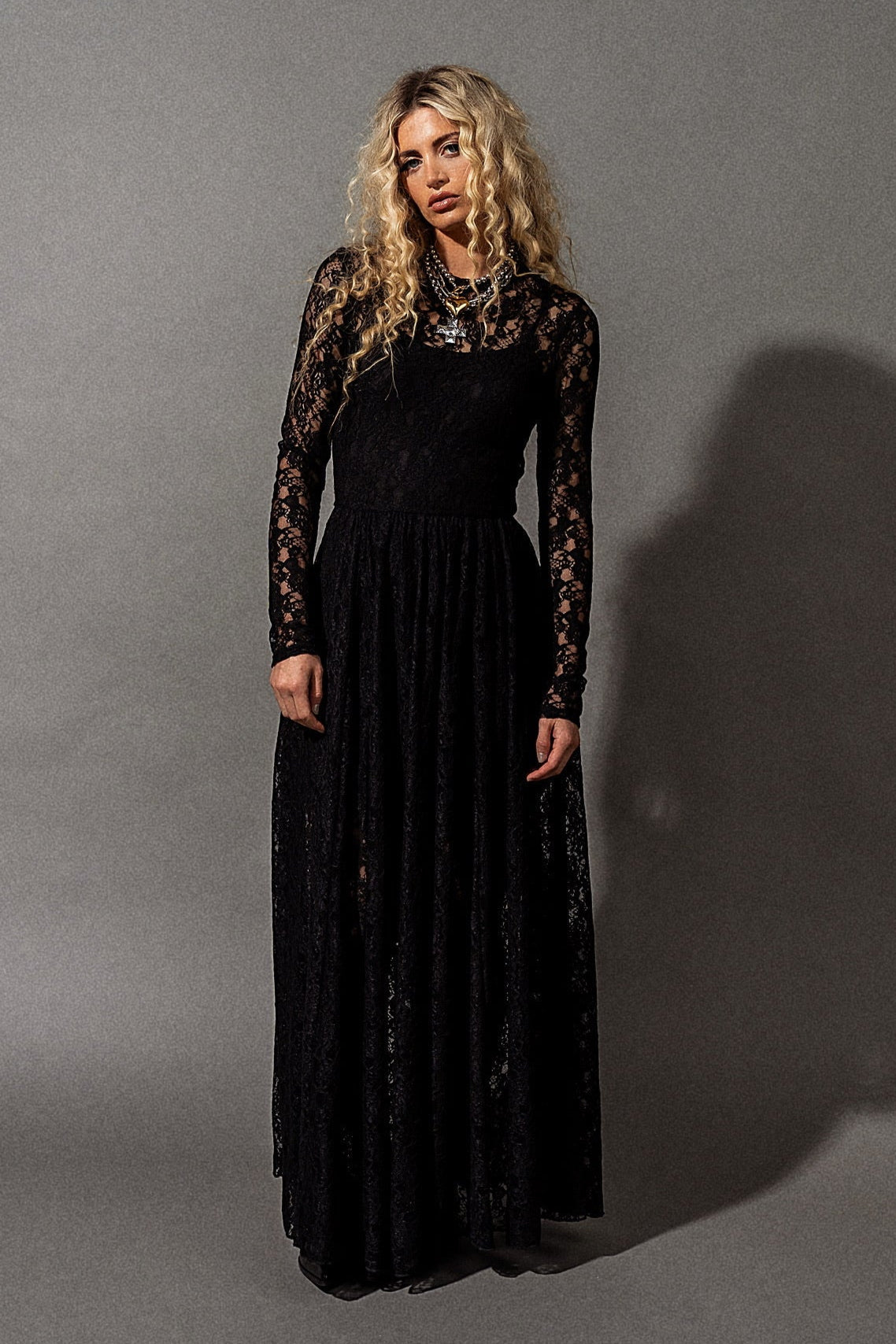 Spellbound Lace Maxi Dress - Dressed in Lala