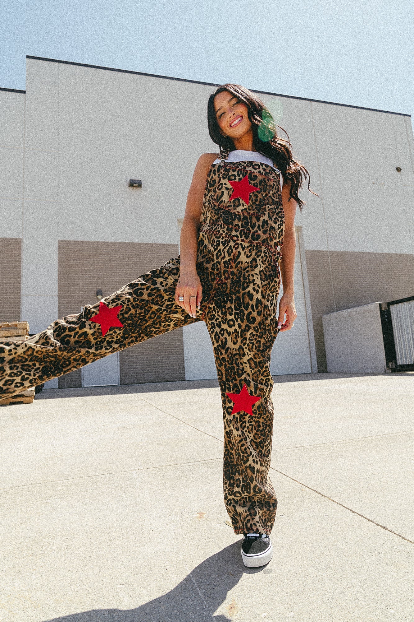 Star Girl Rising Boyfriend Overalls - Dressed in Lala