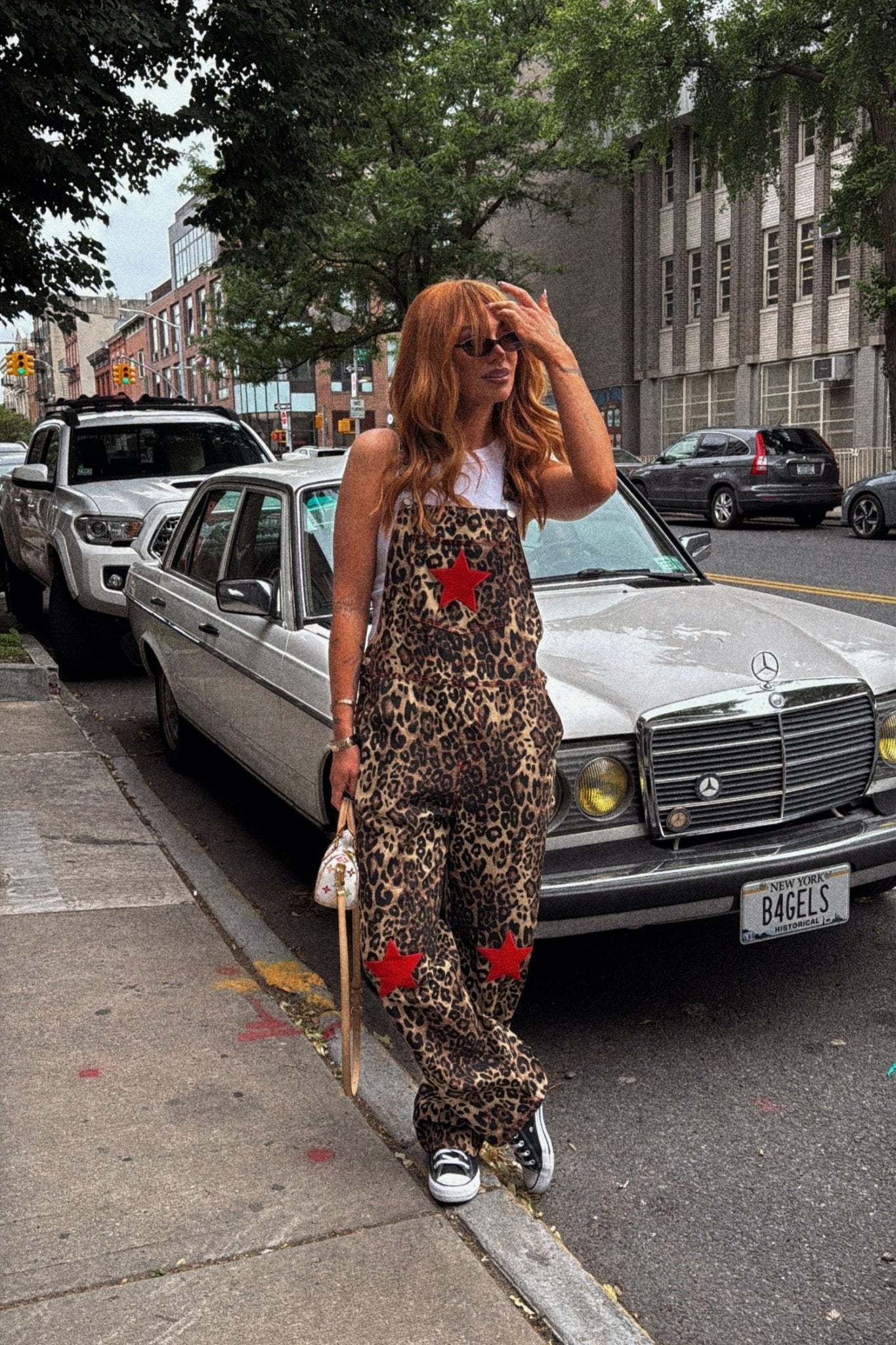 Star Girl Rising Boyfriend Overalls - Dressed in Lala