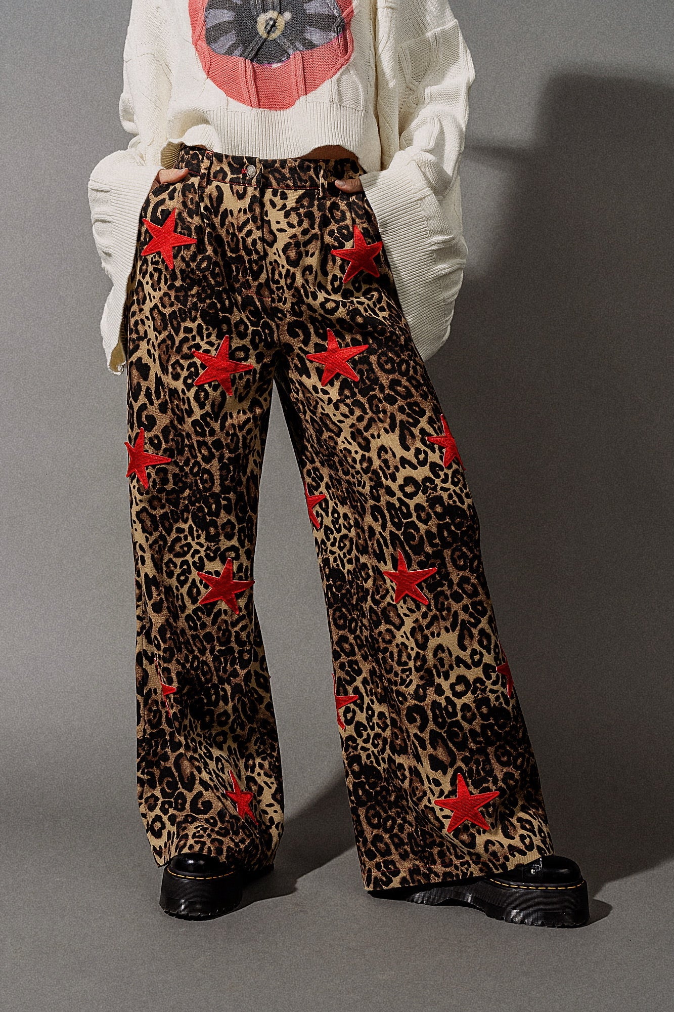 Star Girl Rising Denim Trousers - Dressed in Lala