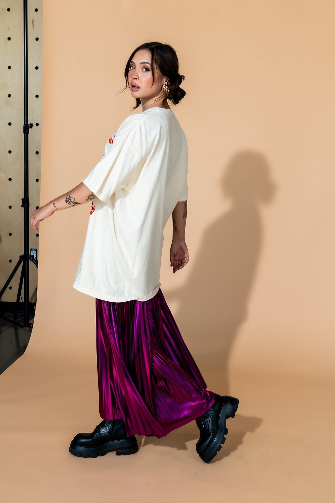 Sticks and Stones Oversized Tiger Tee - Dressed in Lala